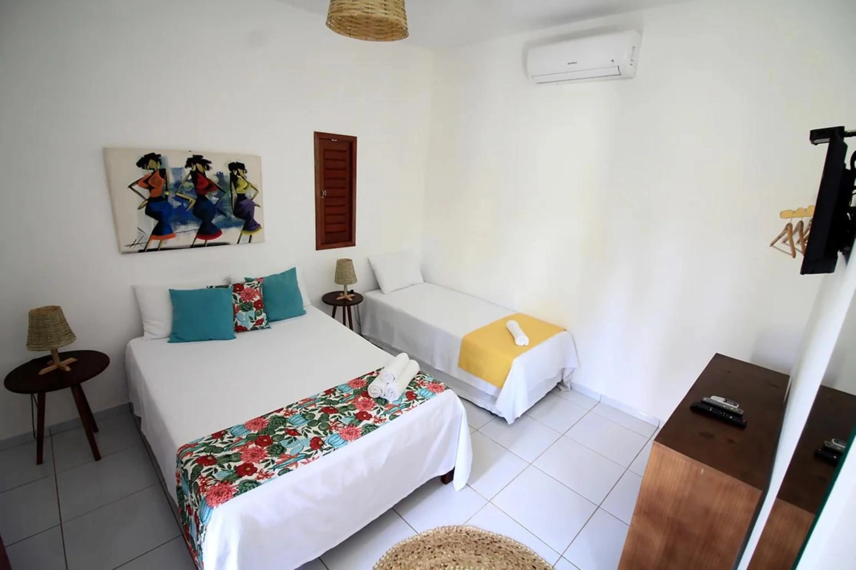 Bedroom, Bed in Pousada Ello