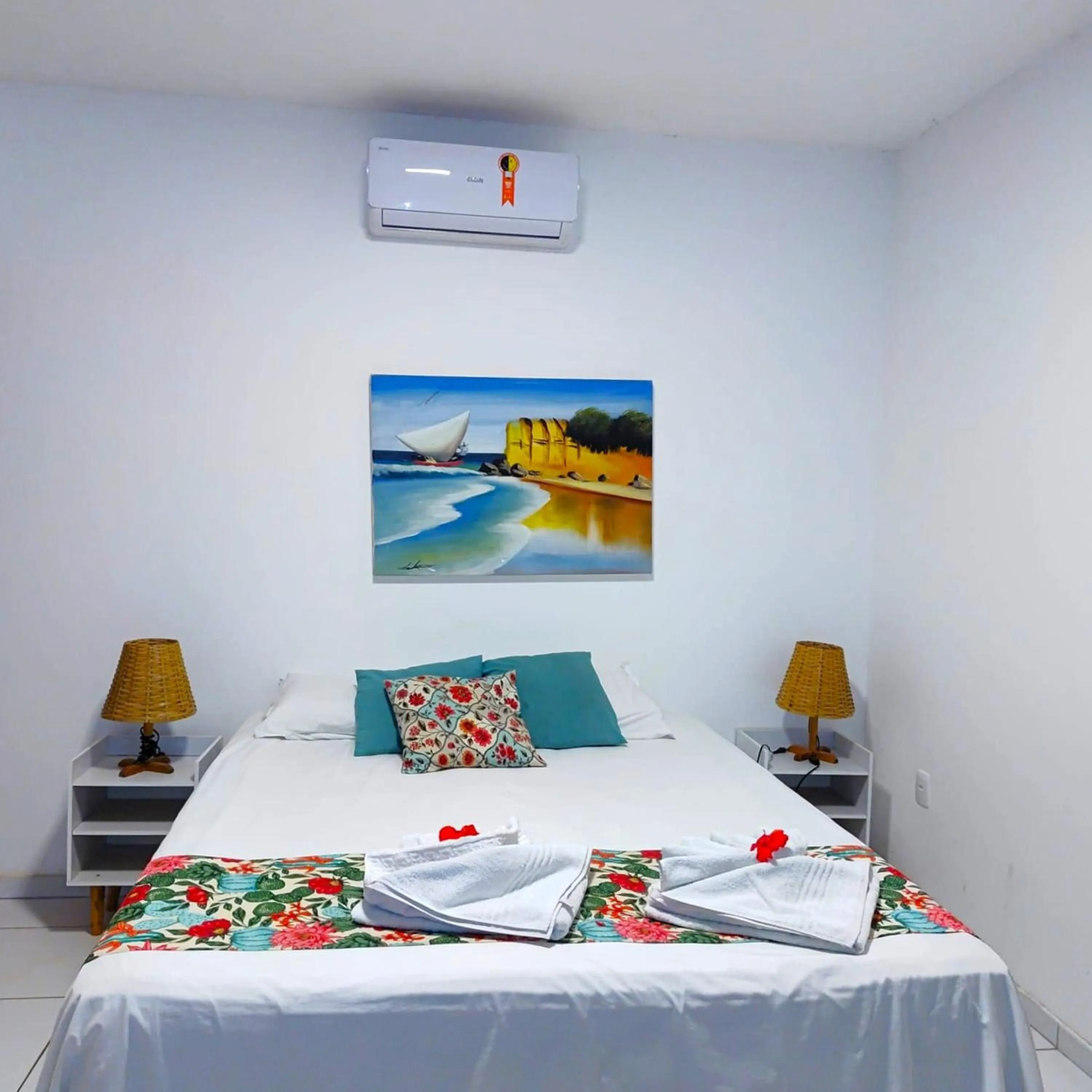 Bedroom, Bed in Pousada Ello