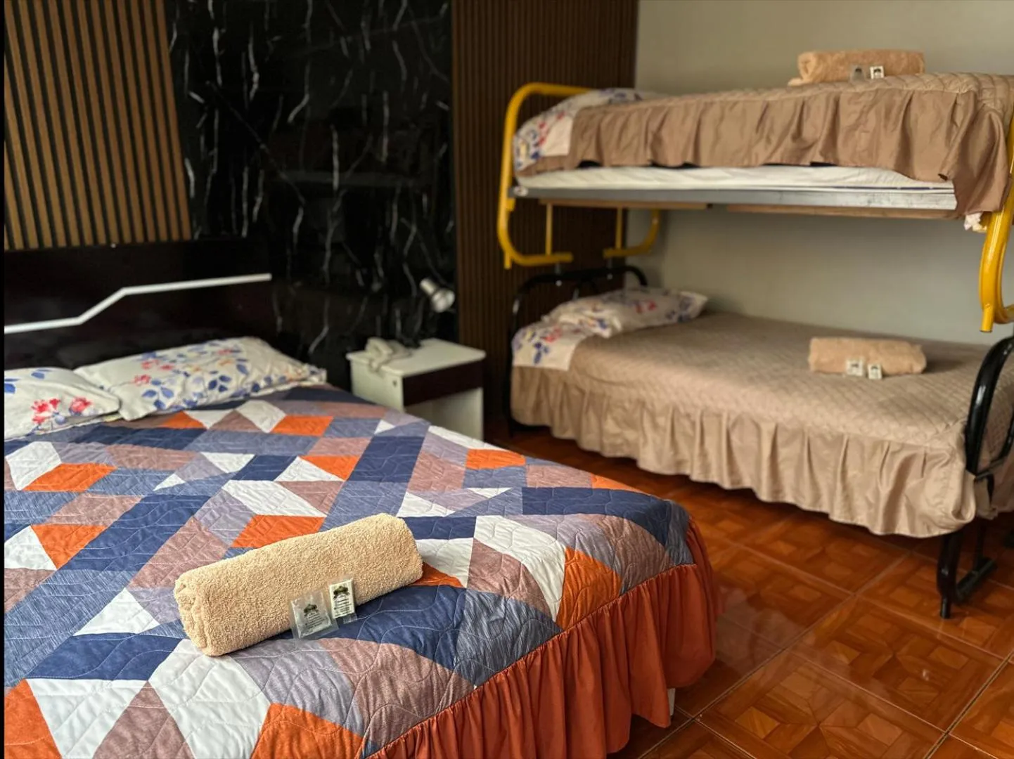 Bed in Hotel Villamar