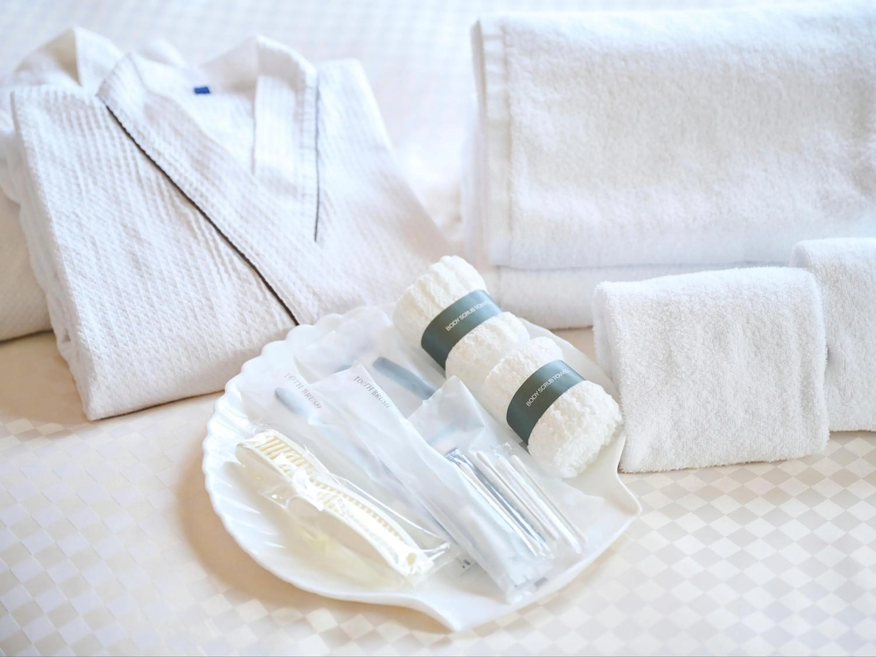 towels, Bed in Utsunomiya Tobu Hotel Grande