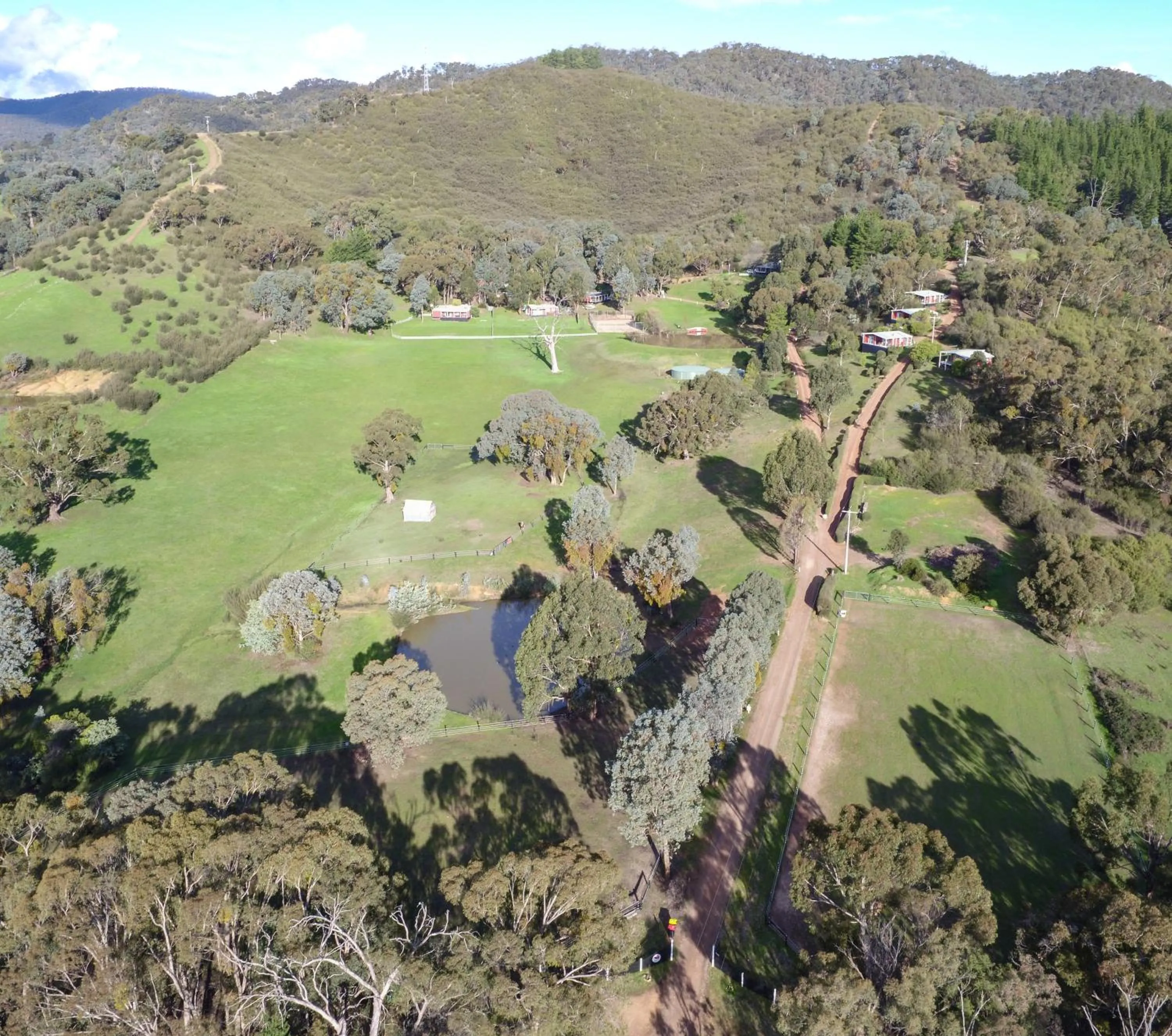 Bird's eye view in The Black Sparrow