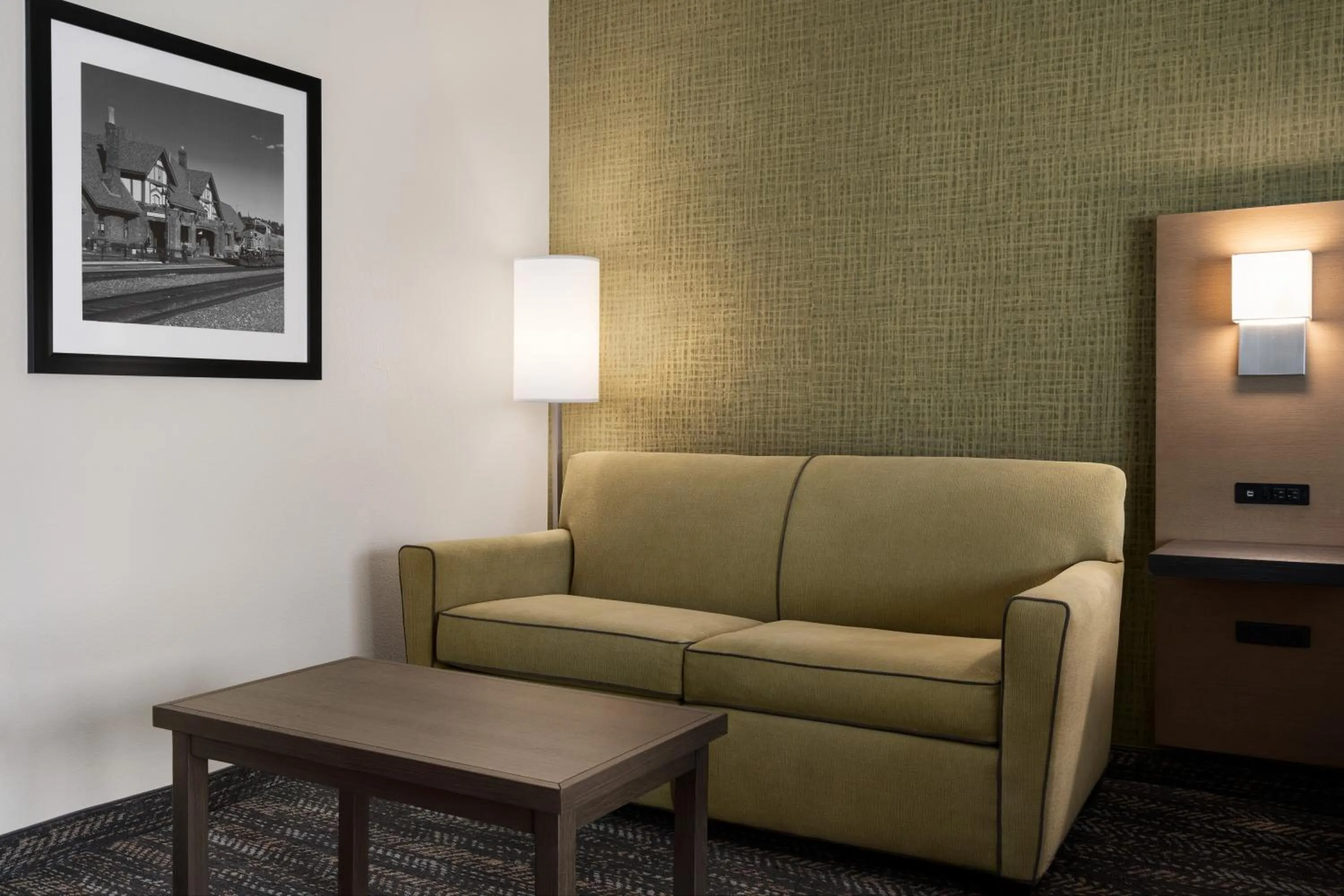 Seating area in The Kendrick Hotel, an Ascend Collection Hotel