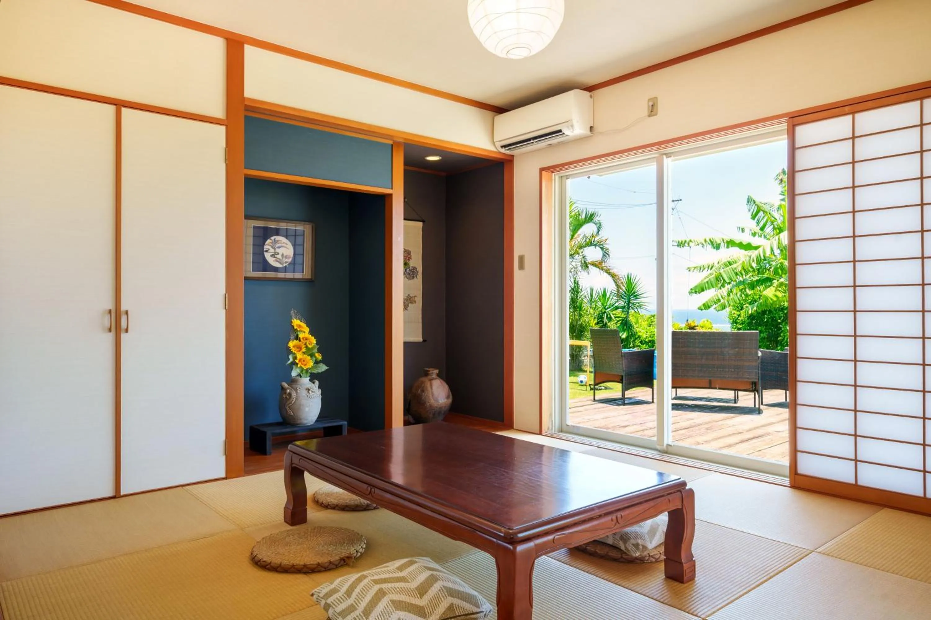 Living room in Hills Villa Miyakojima