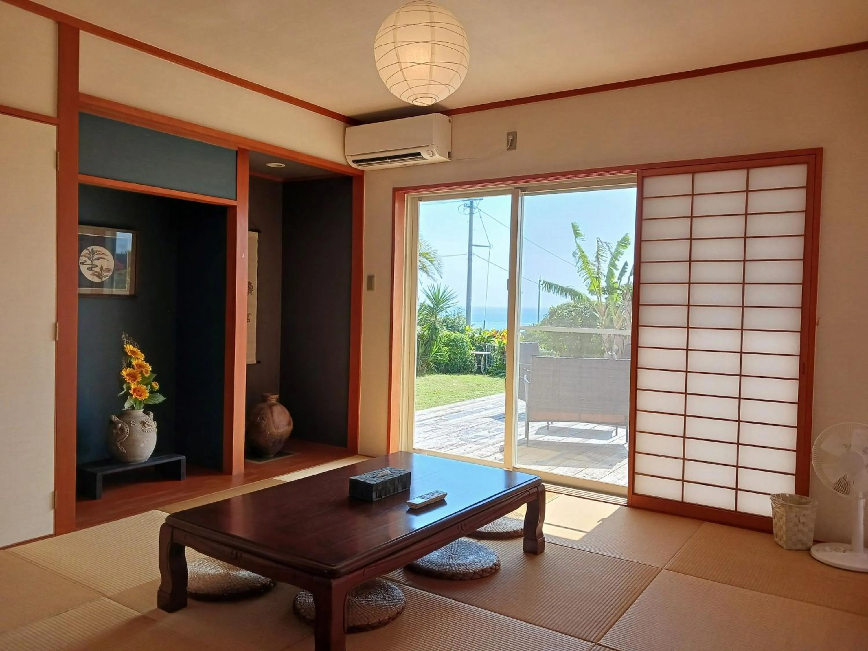 Living room in Hills Villa Miyakojima