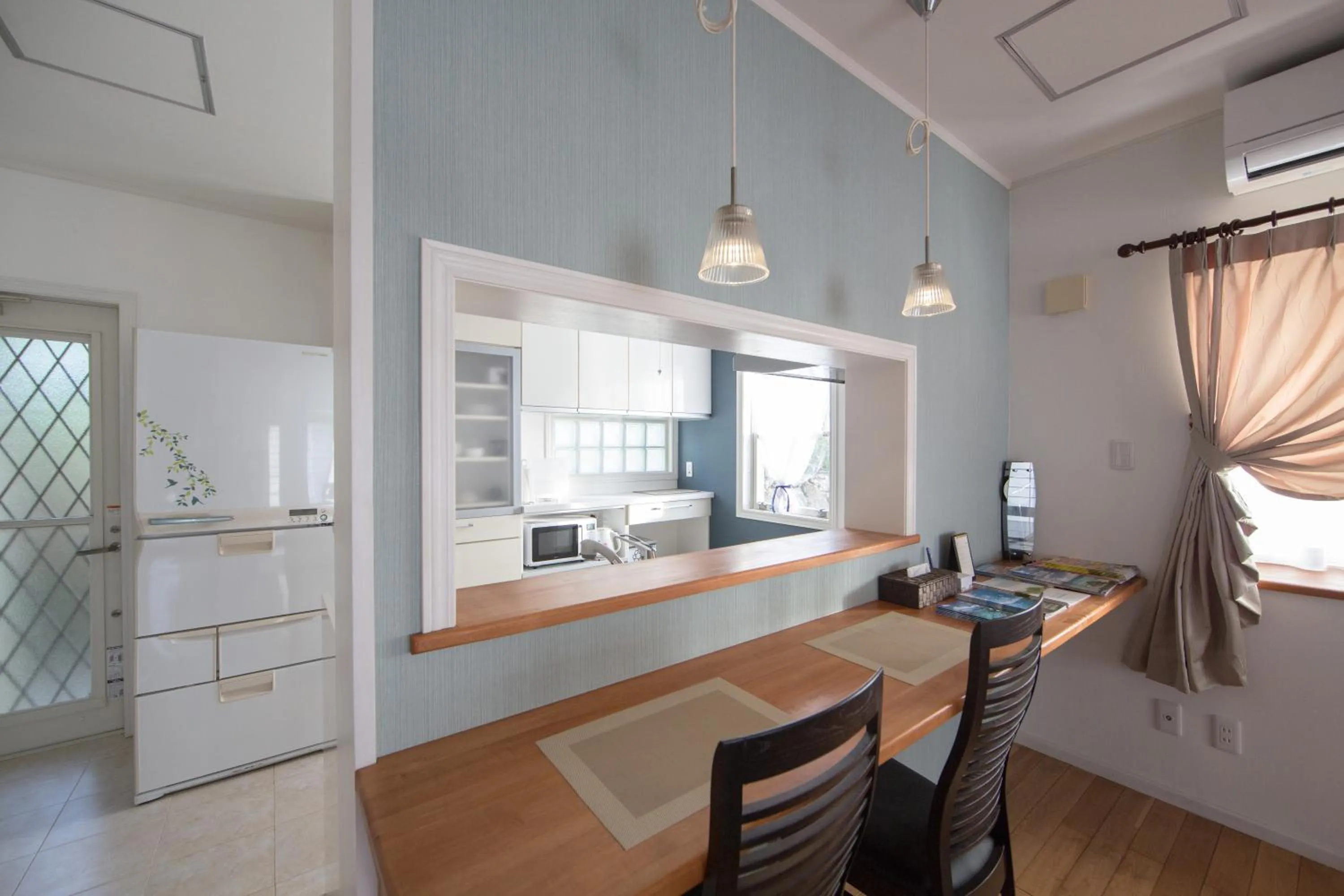 Kitchen or kitchenette in Hills Villa Miyakojima