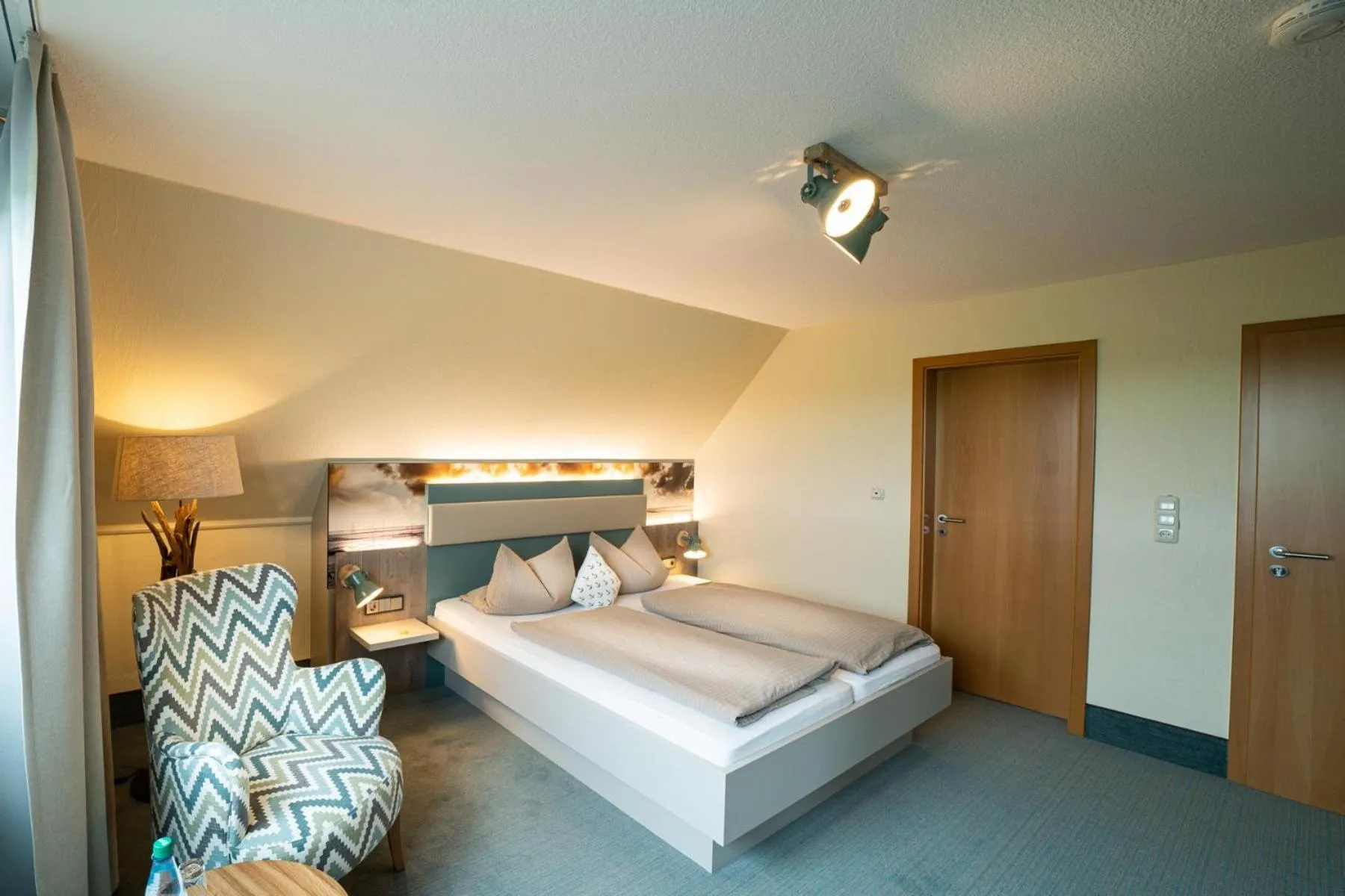 Bed in Deichhotel Grube