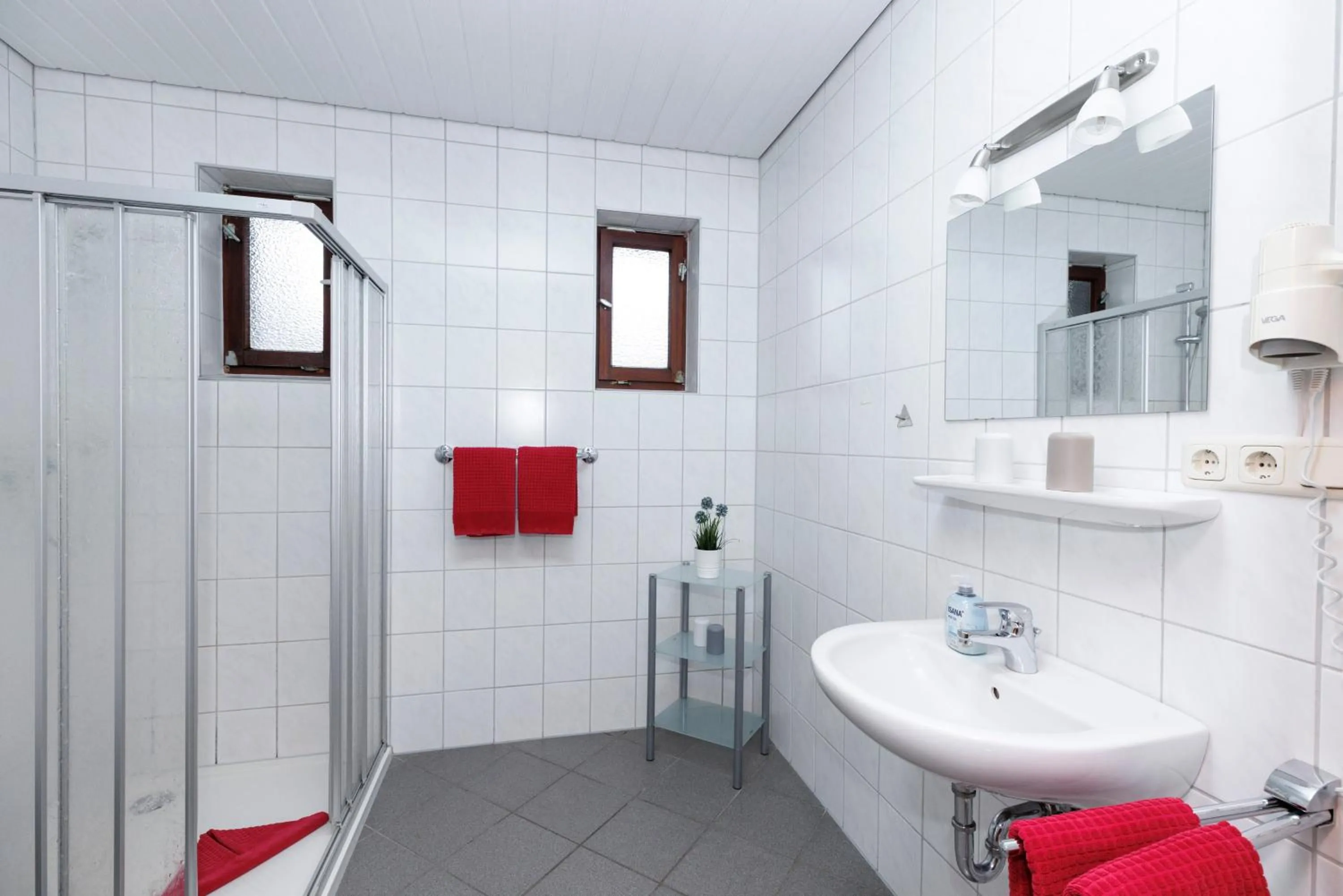 Bathroom in Deichhotel Grube