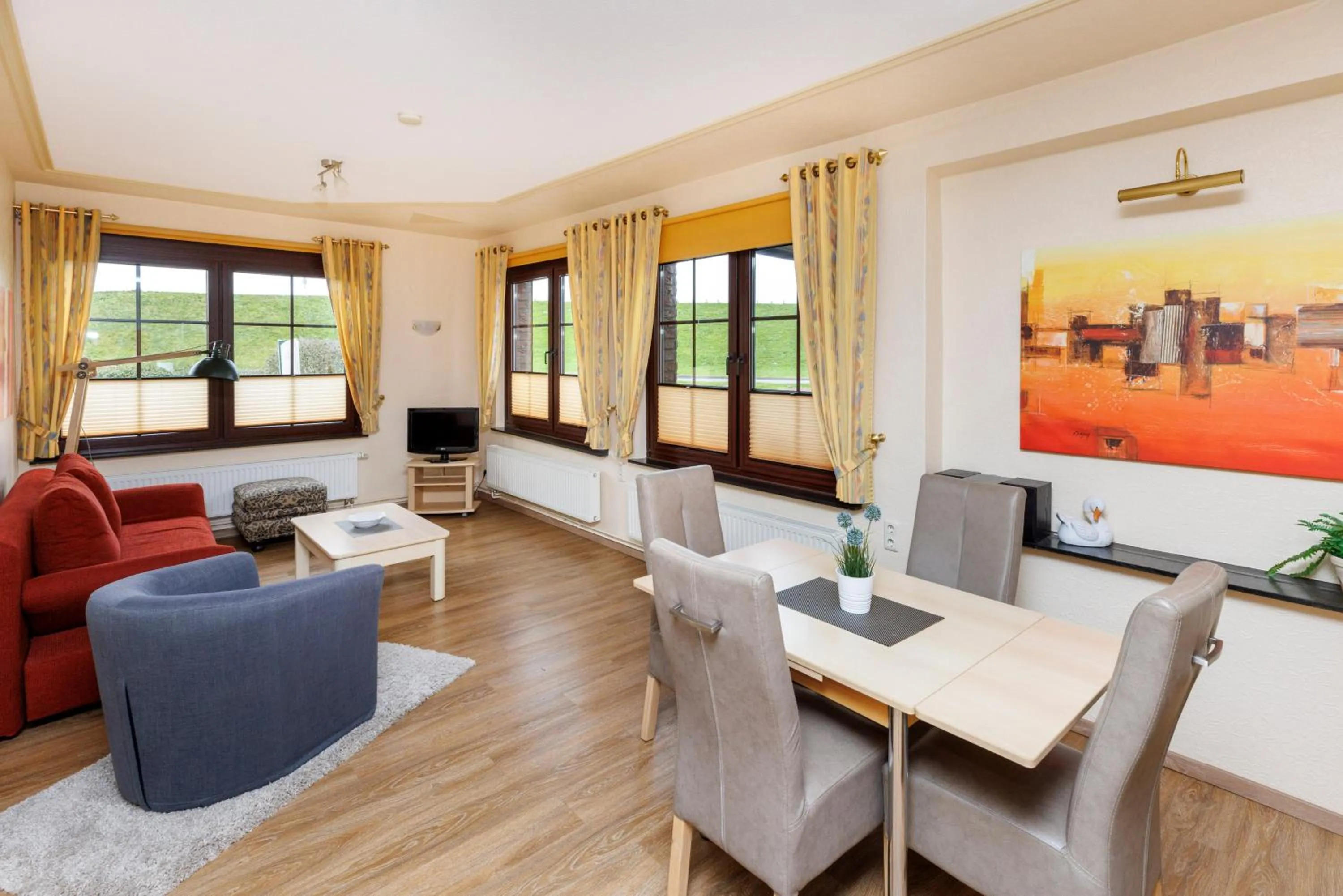 Living room in Deichhotel Grube