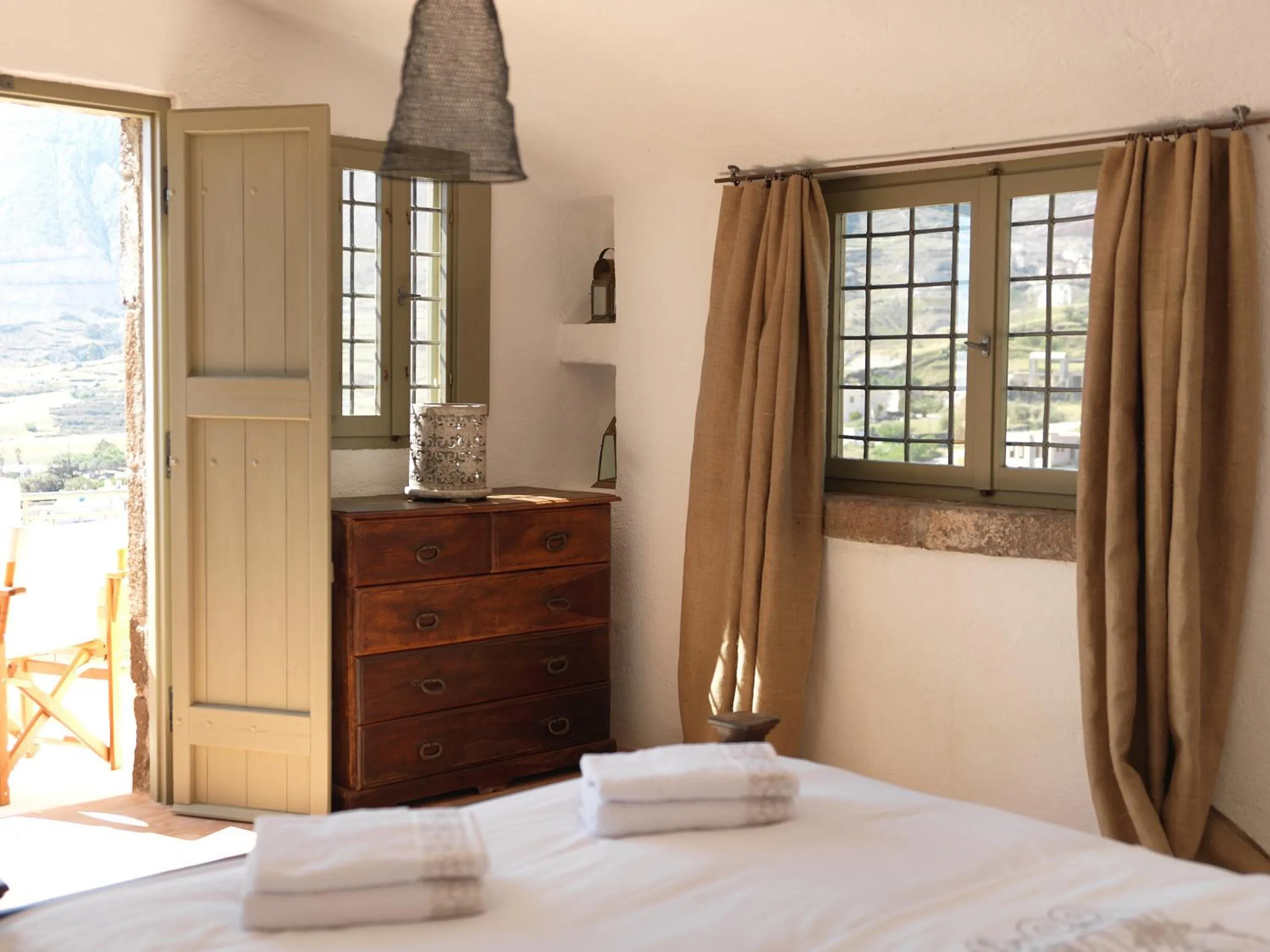 Bedroom, Bed in AFOURA HOUSES by K&K