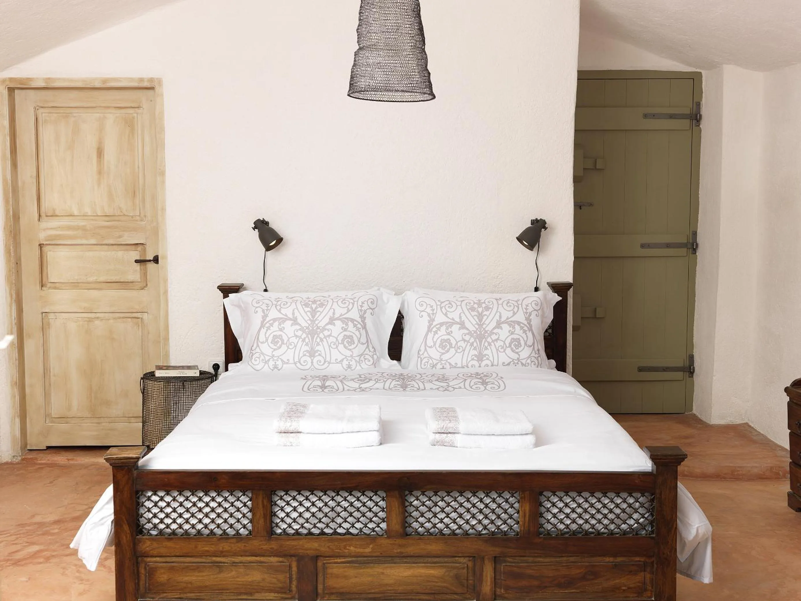 Bedroom, Bed in AFOURA HOUSES by K&K