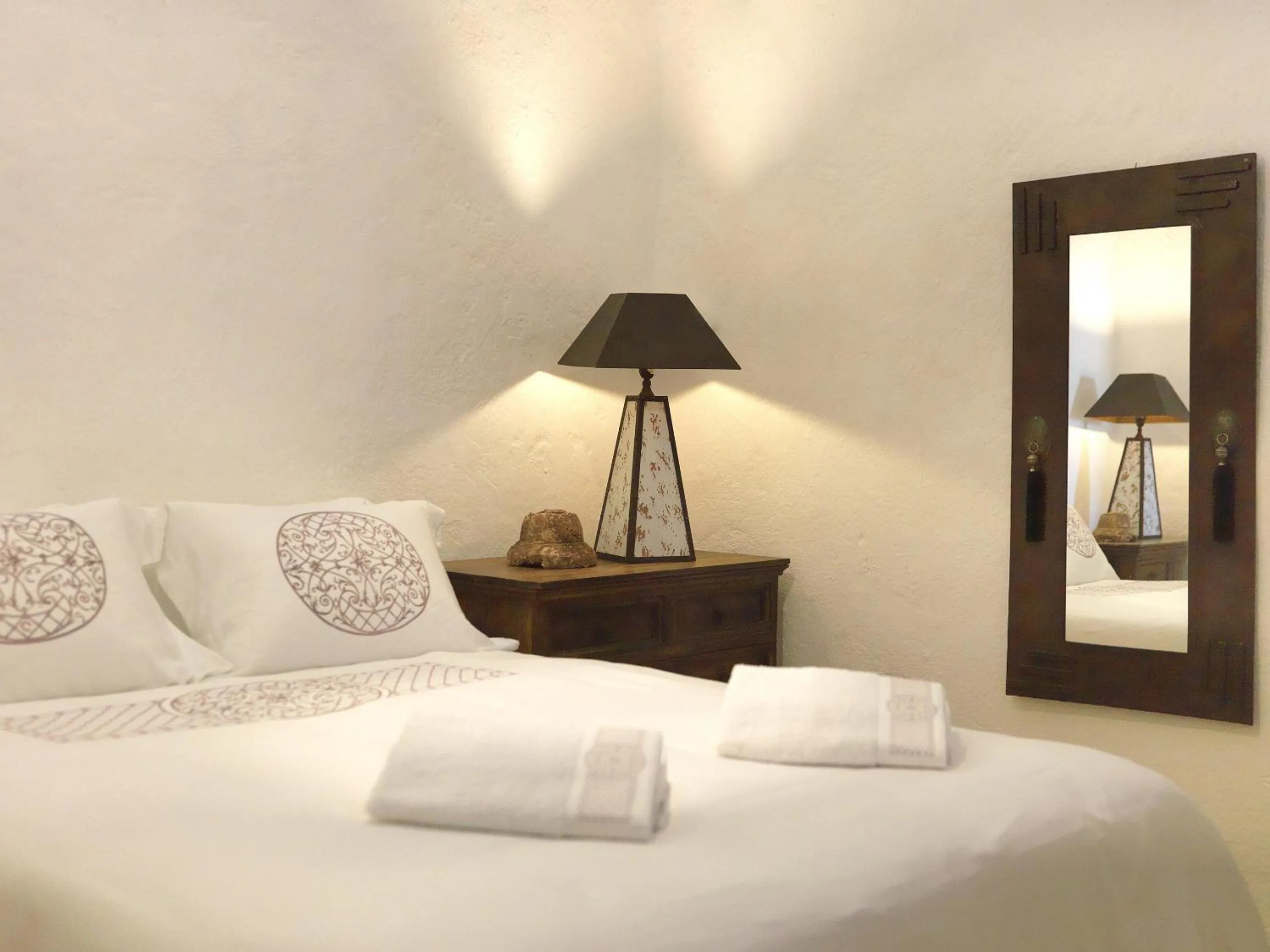 Bedroom, Bed in AFOURA HOUSES by K&K