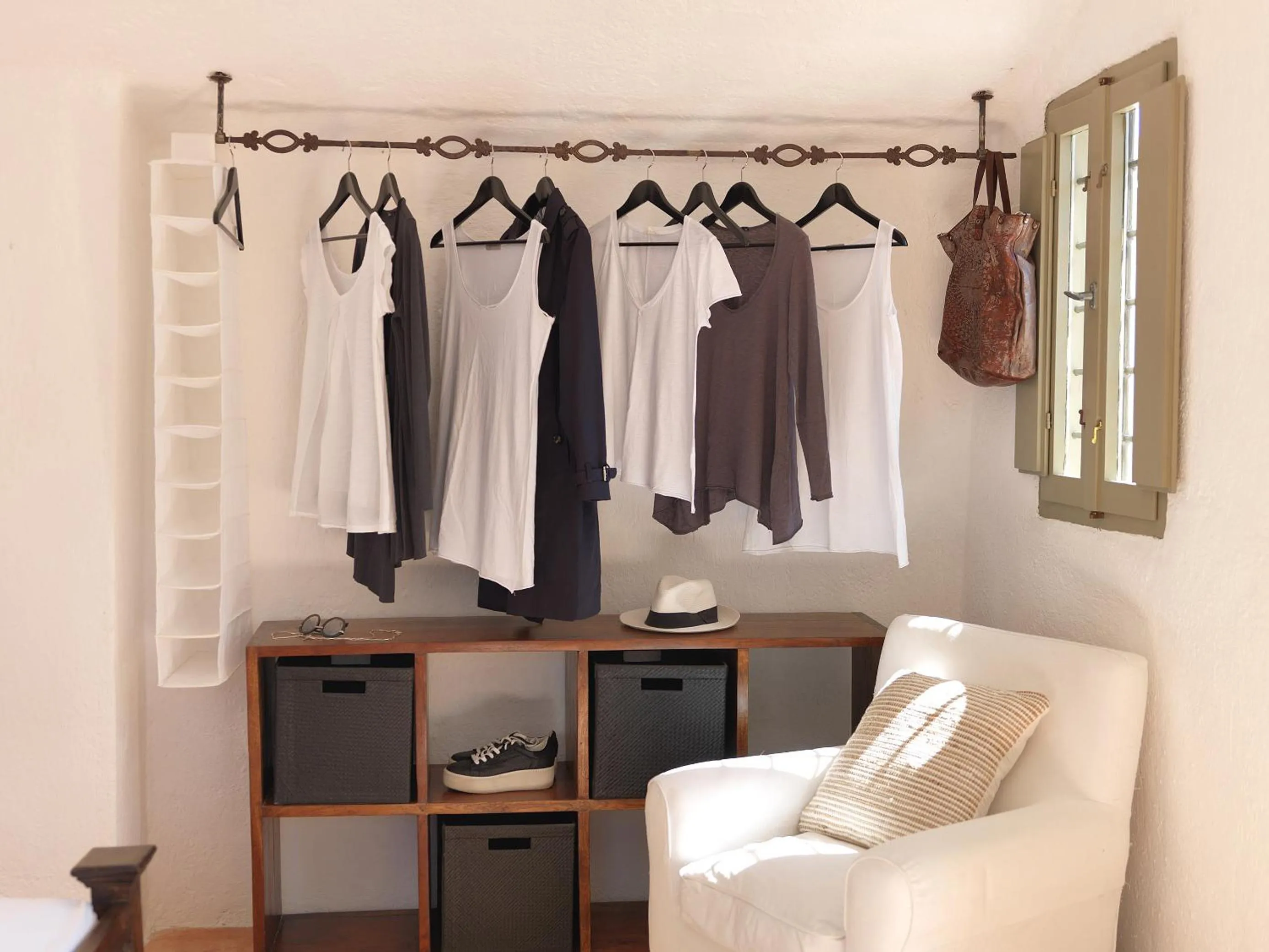 Seating area in AFOURA HOUSES by K&K