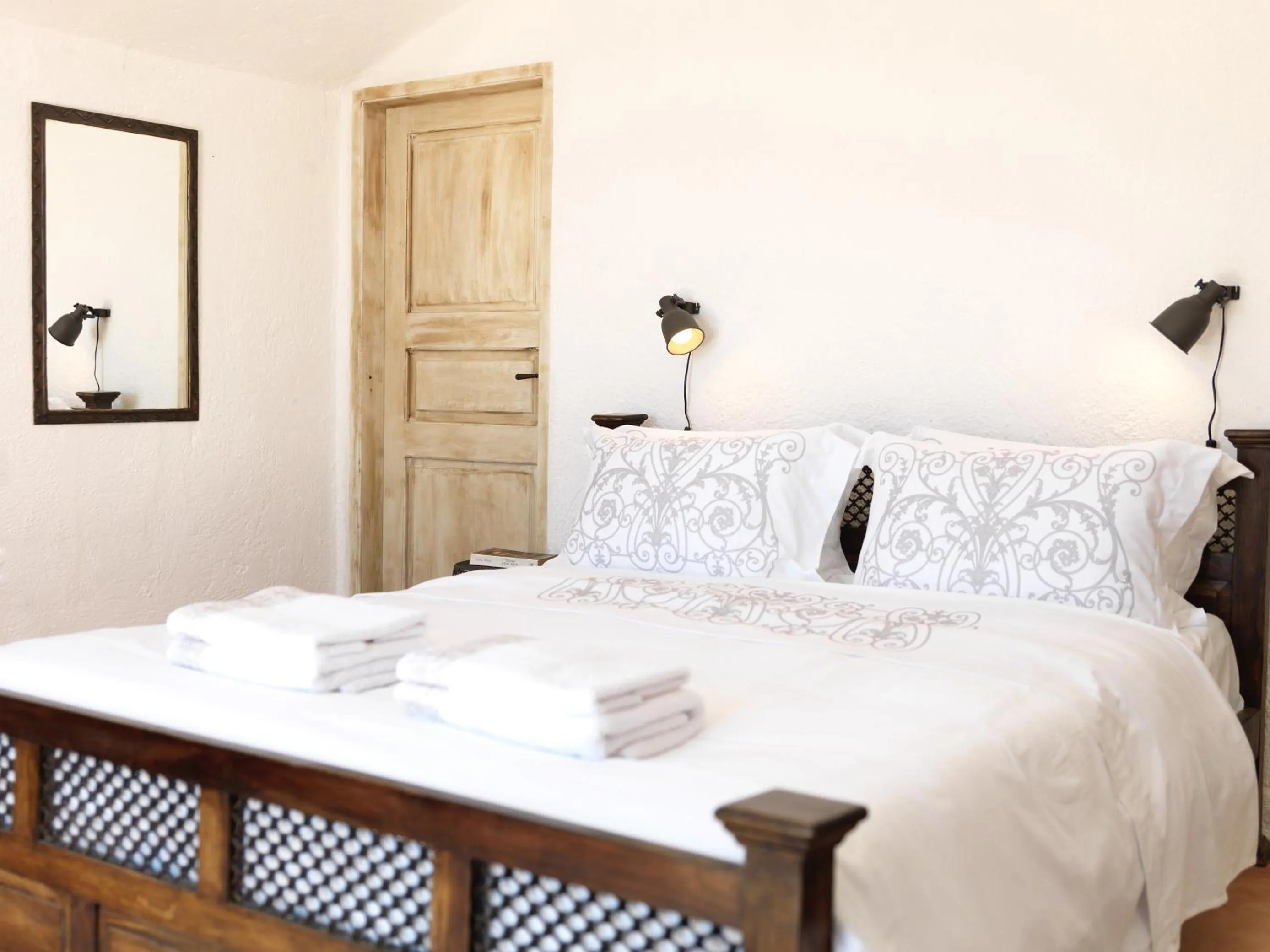 Bedroom, Bed in AFOURA HOUSES by K&K