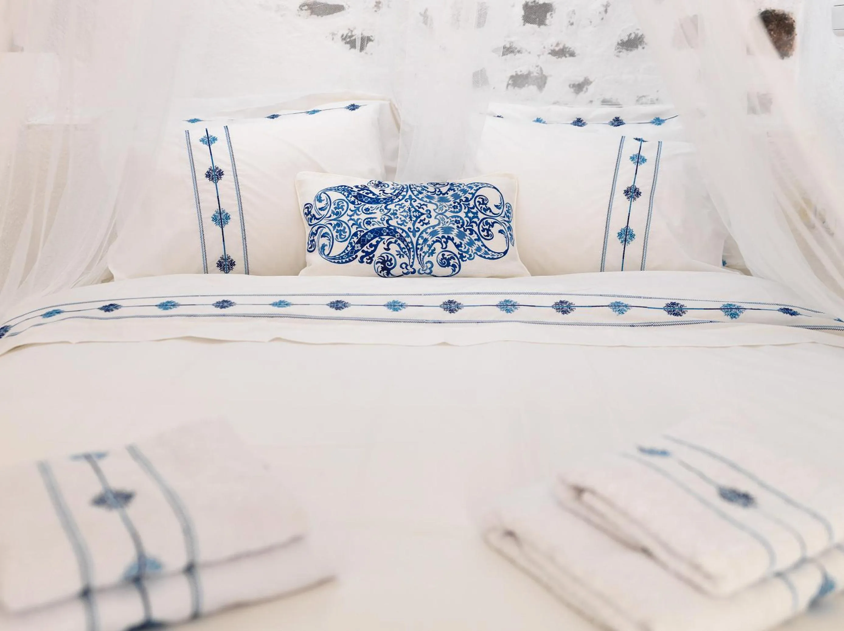 Bedroom, Bed in AFOURA HOUSES by K&K