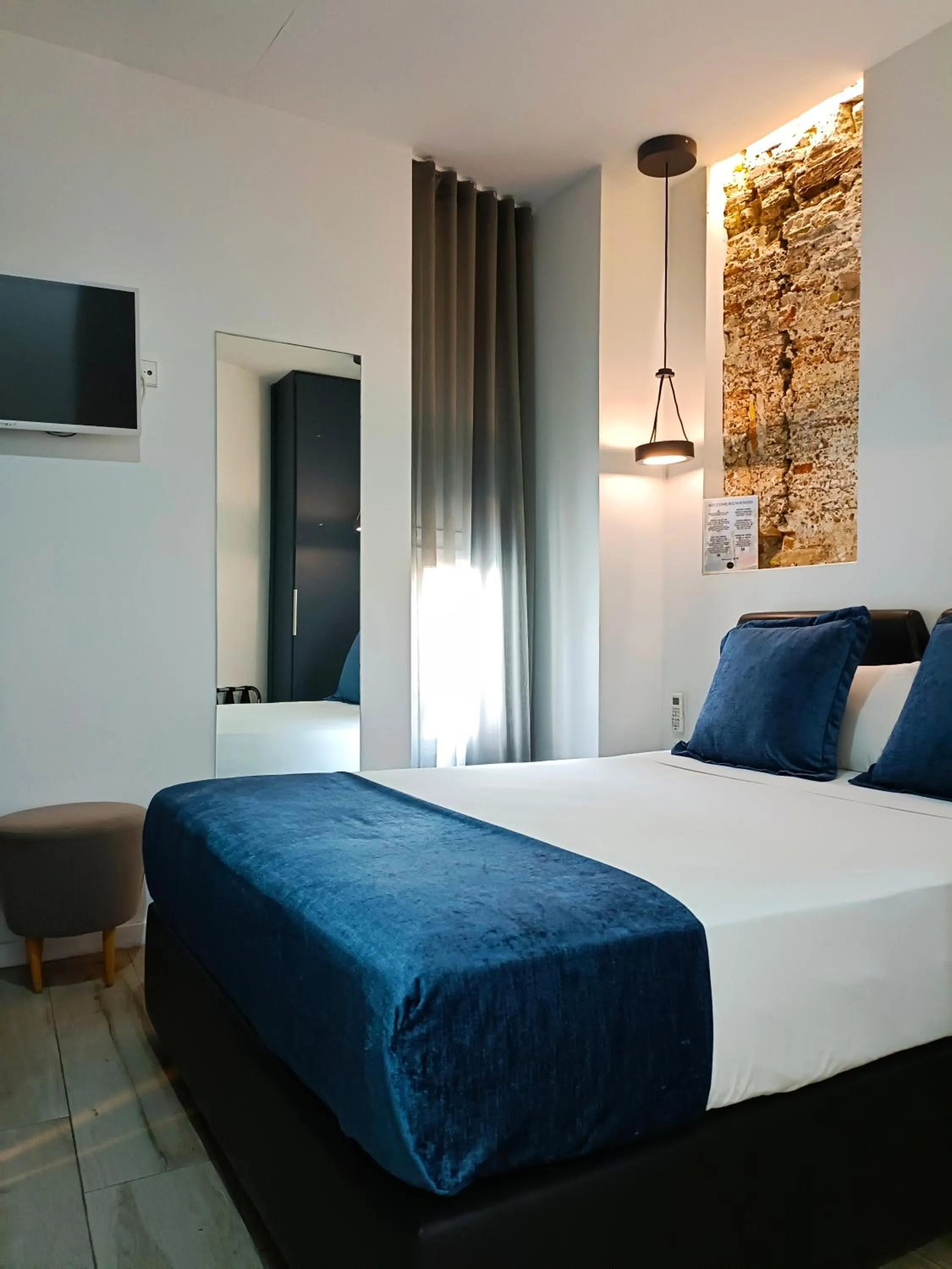 Bed in Hotel El Siglo