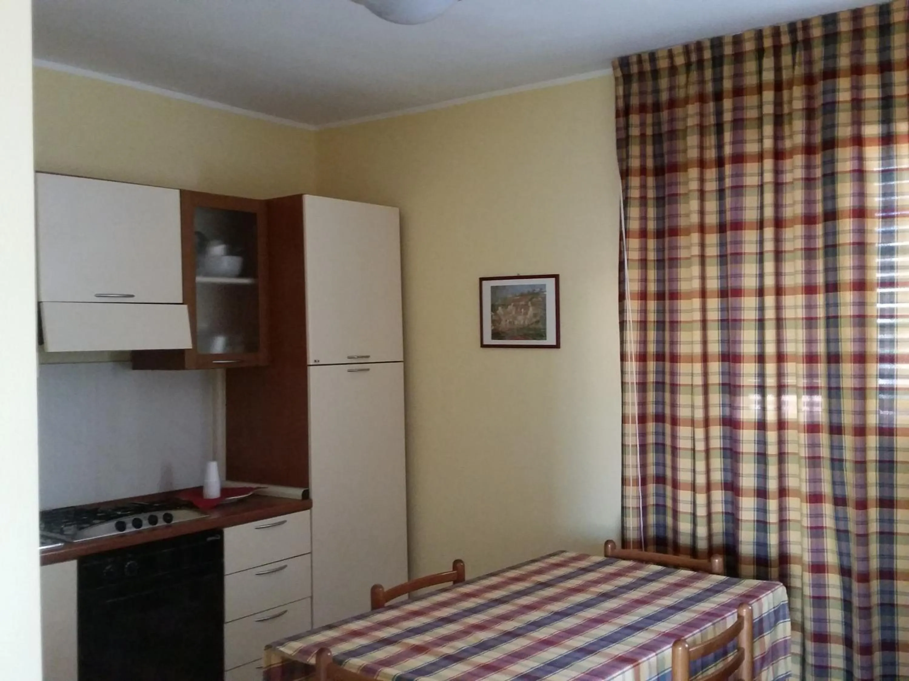 Dining area, Bed in Hotel Sirio