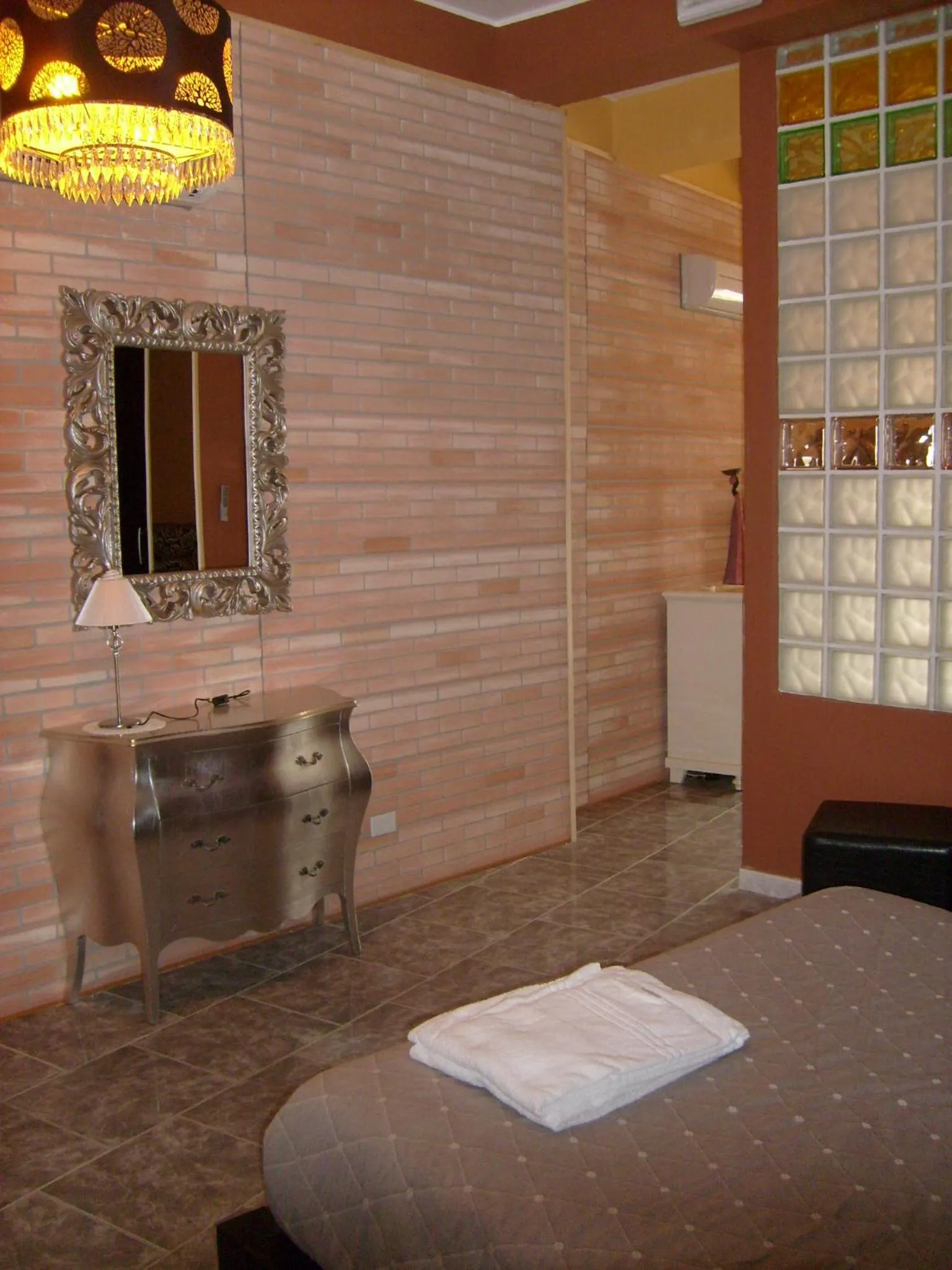 Bedroom, Bed in Hotel Sirio