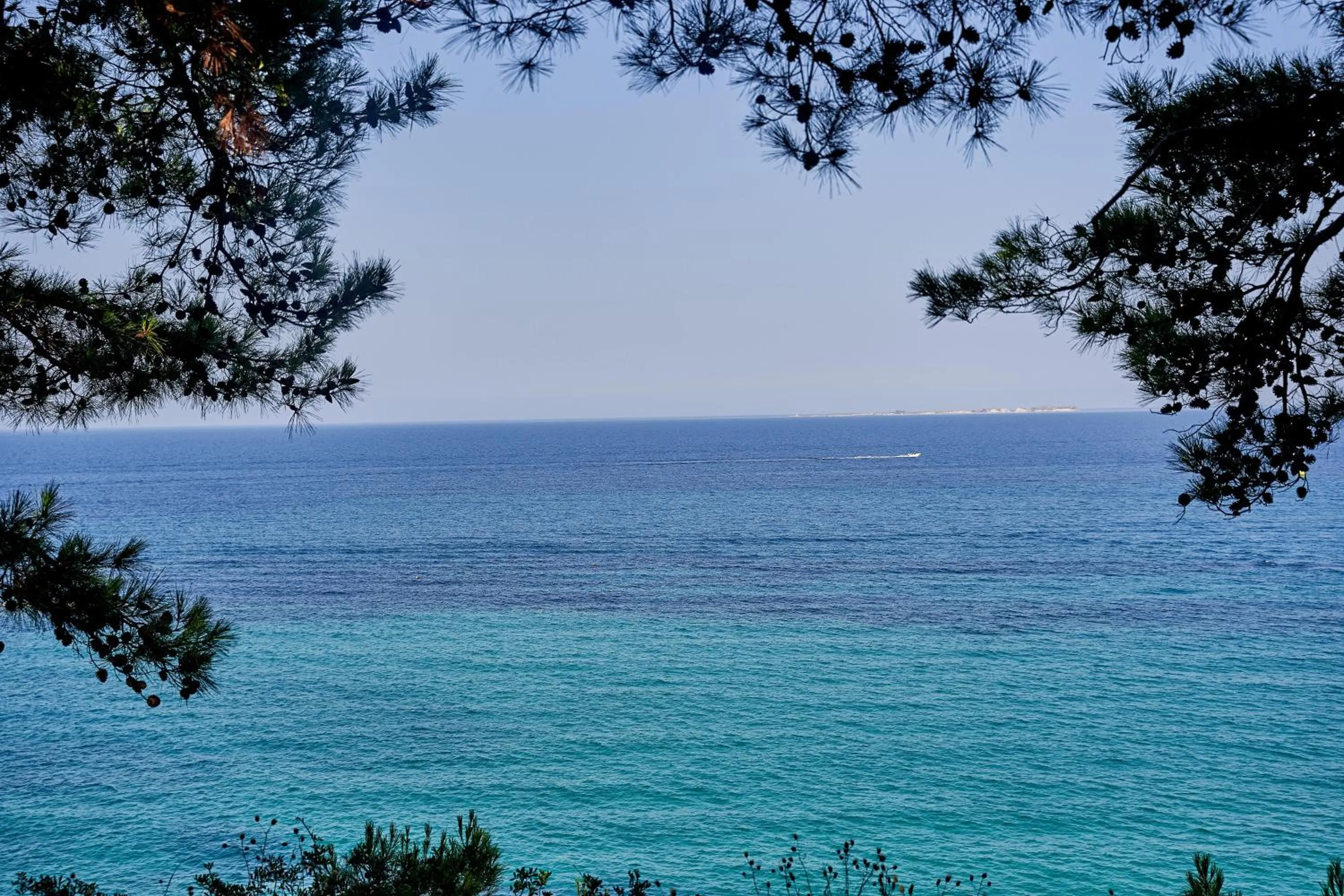 Natural landscape in White Rocks Hotel Kefalonia
