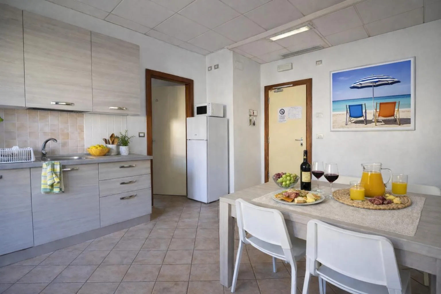 Kitchen or kitchenette in Residence Eurogarden