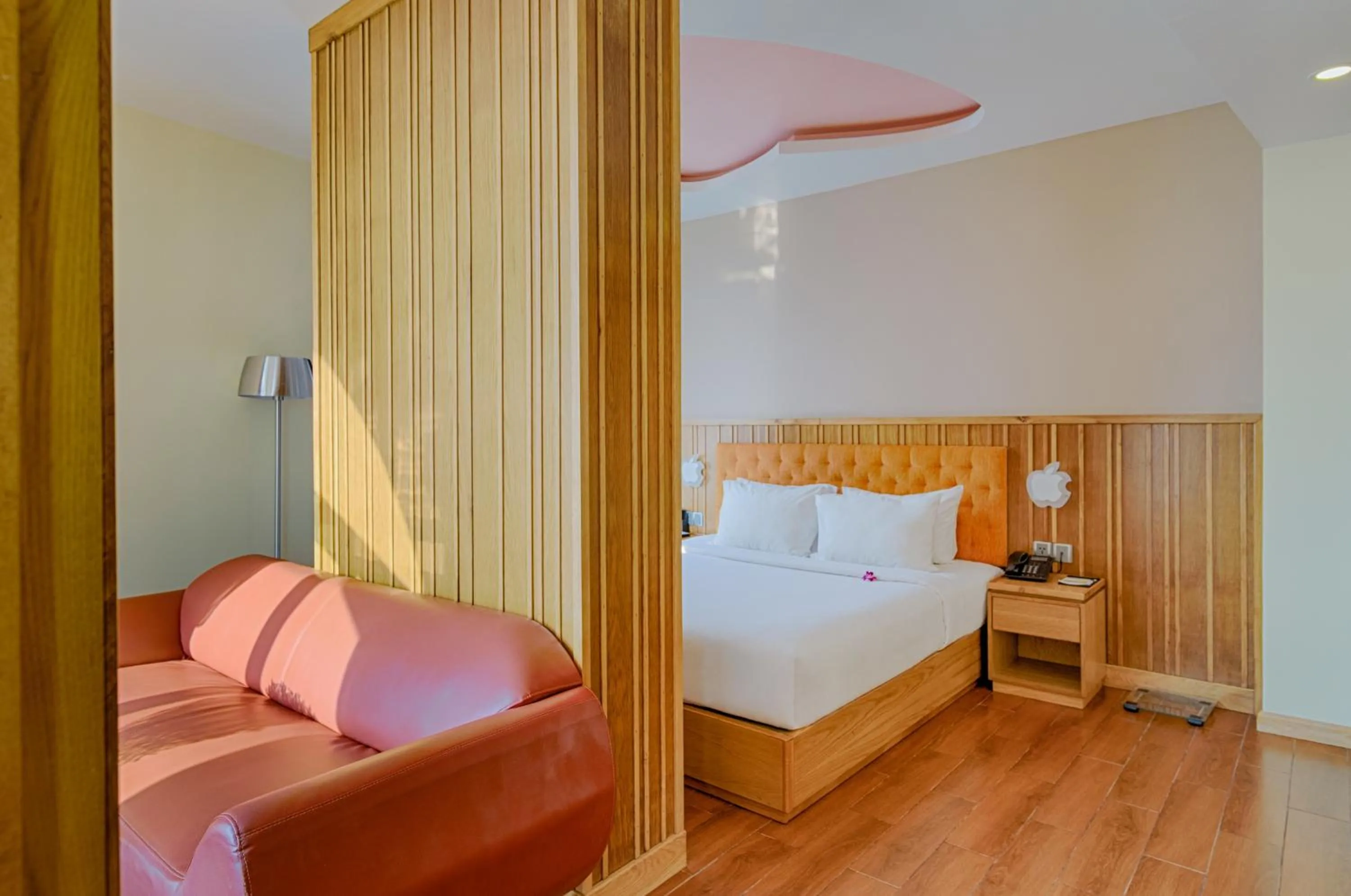 Bed in SEA QUEEN Hotel