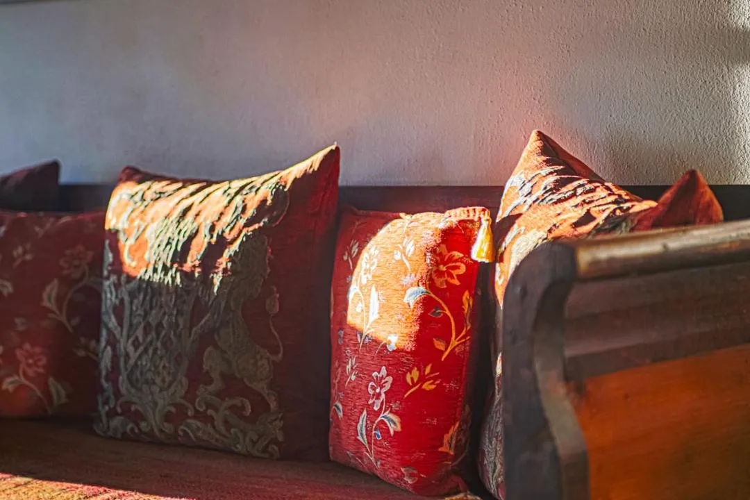 Seating area in Palio Eleotrivio Guesthouse