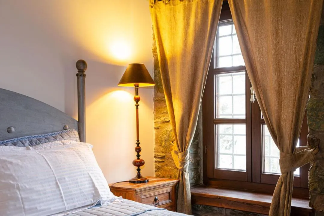 Bed in Palio Eleotrivio Guesthouse