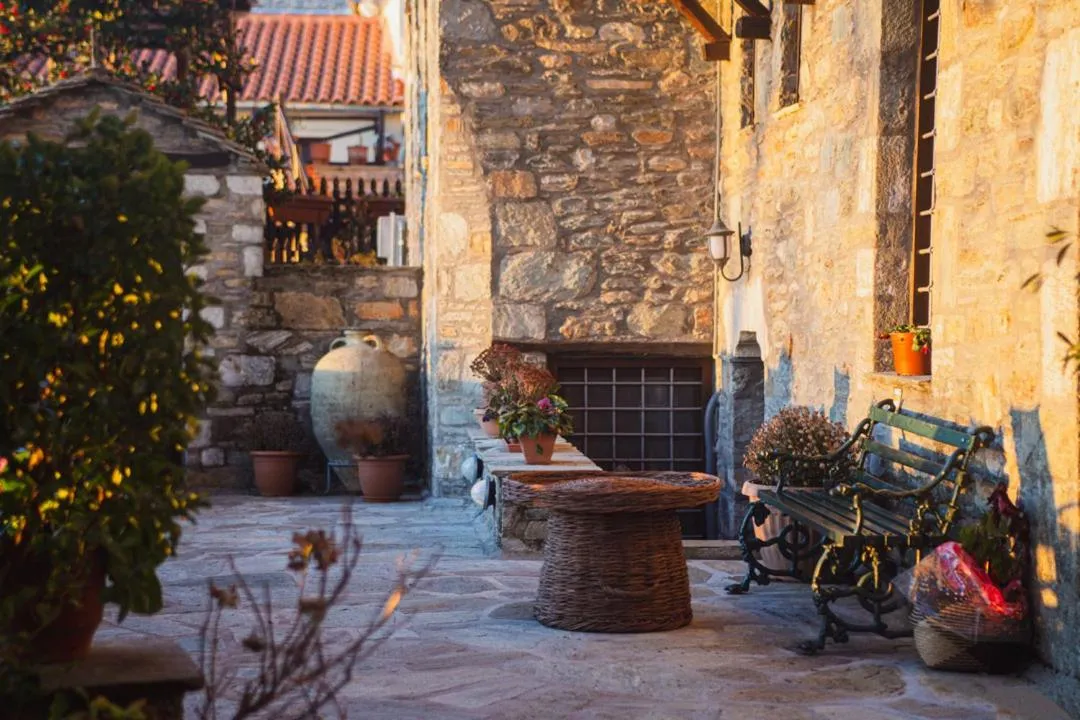 Property building in Palio Eleotrivio Guesthouse