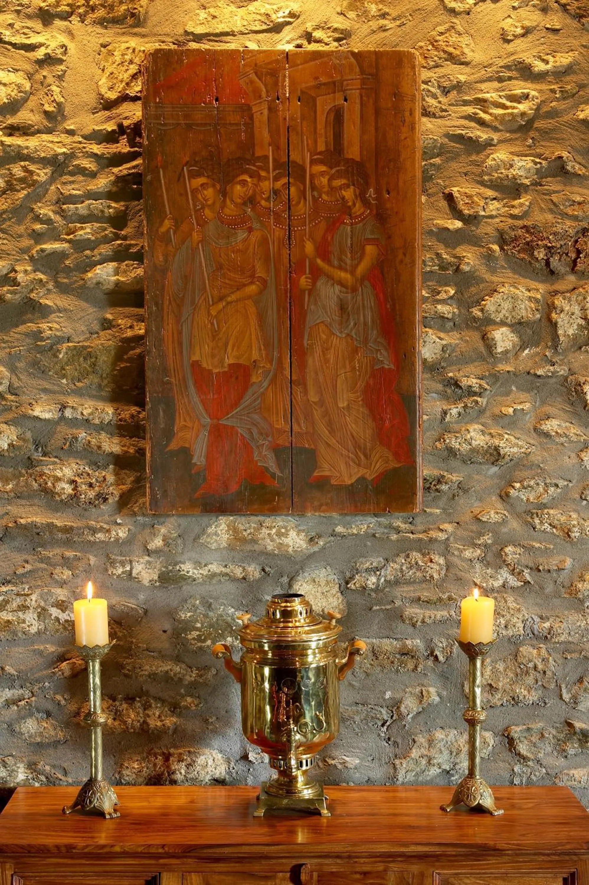 Decorative detail in Palio Eleotrivio Guesthouse