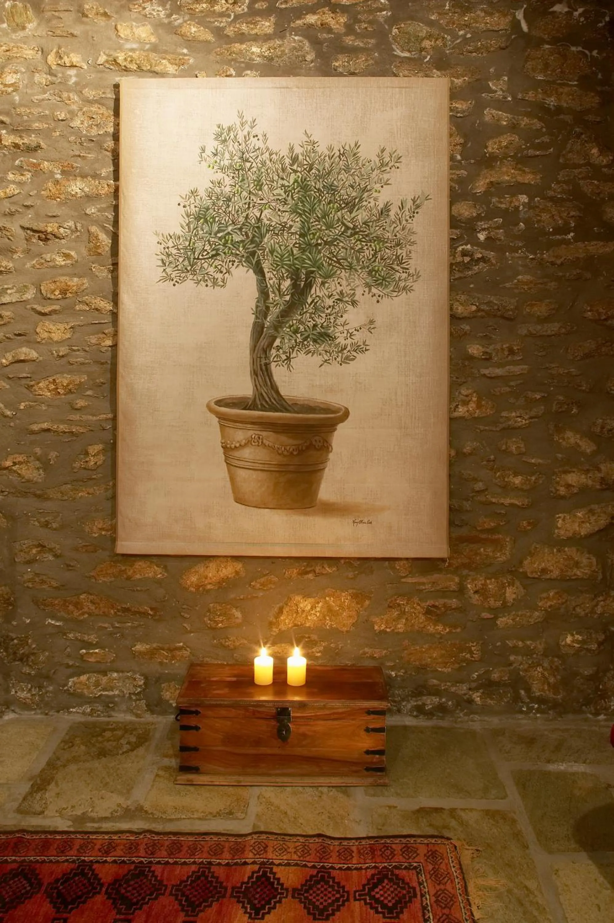 Decorative detail in Palio Eleotrivio Guesthouse