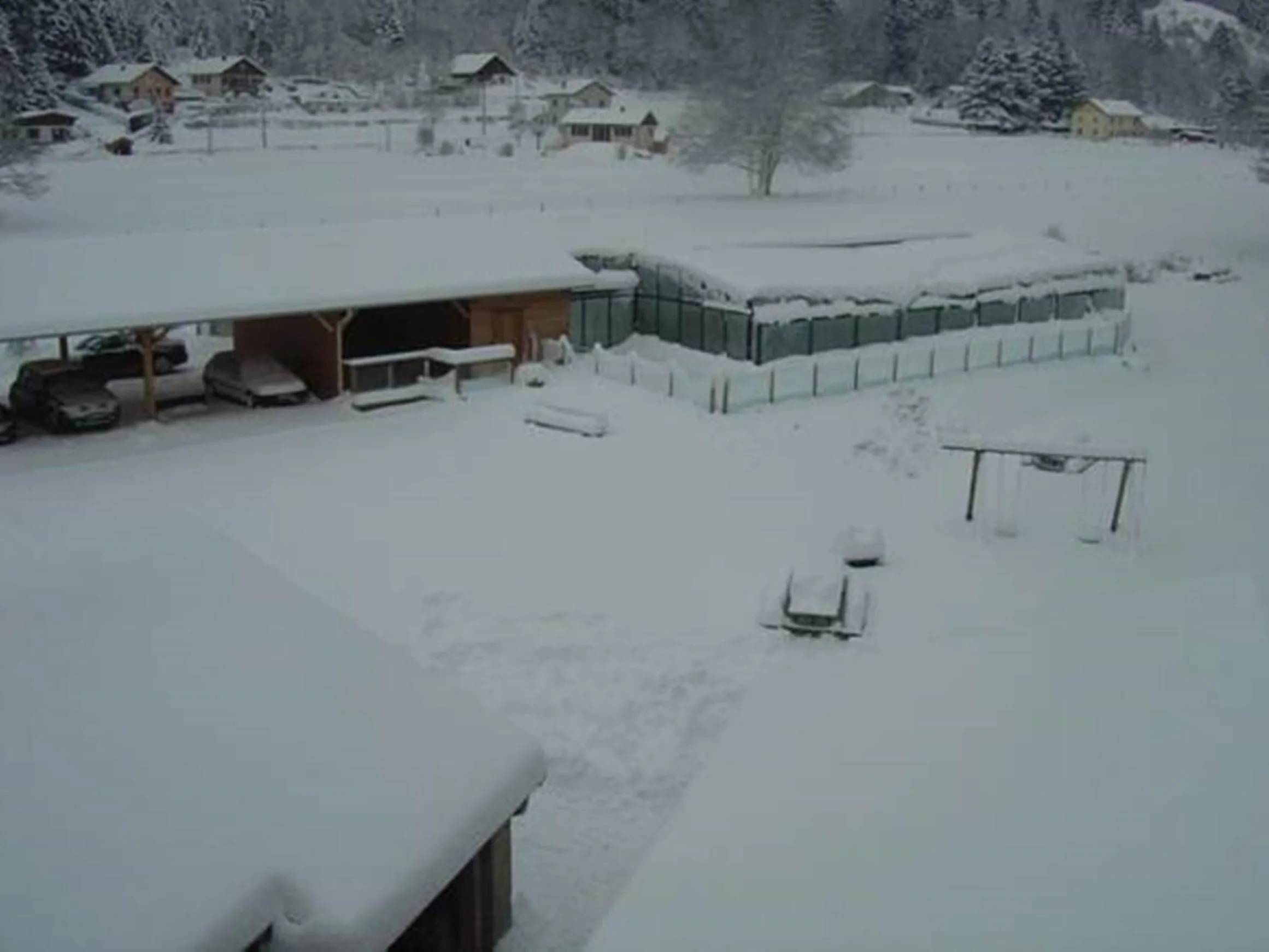 Winter in Gite Roche Des Ducs avec Piscine toute l'année, Spa, Sauna, Hammam
