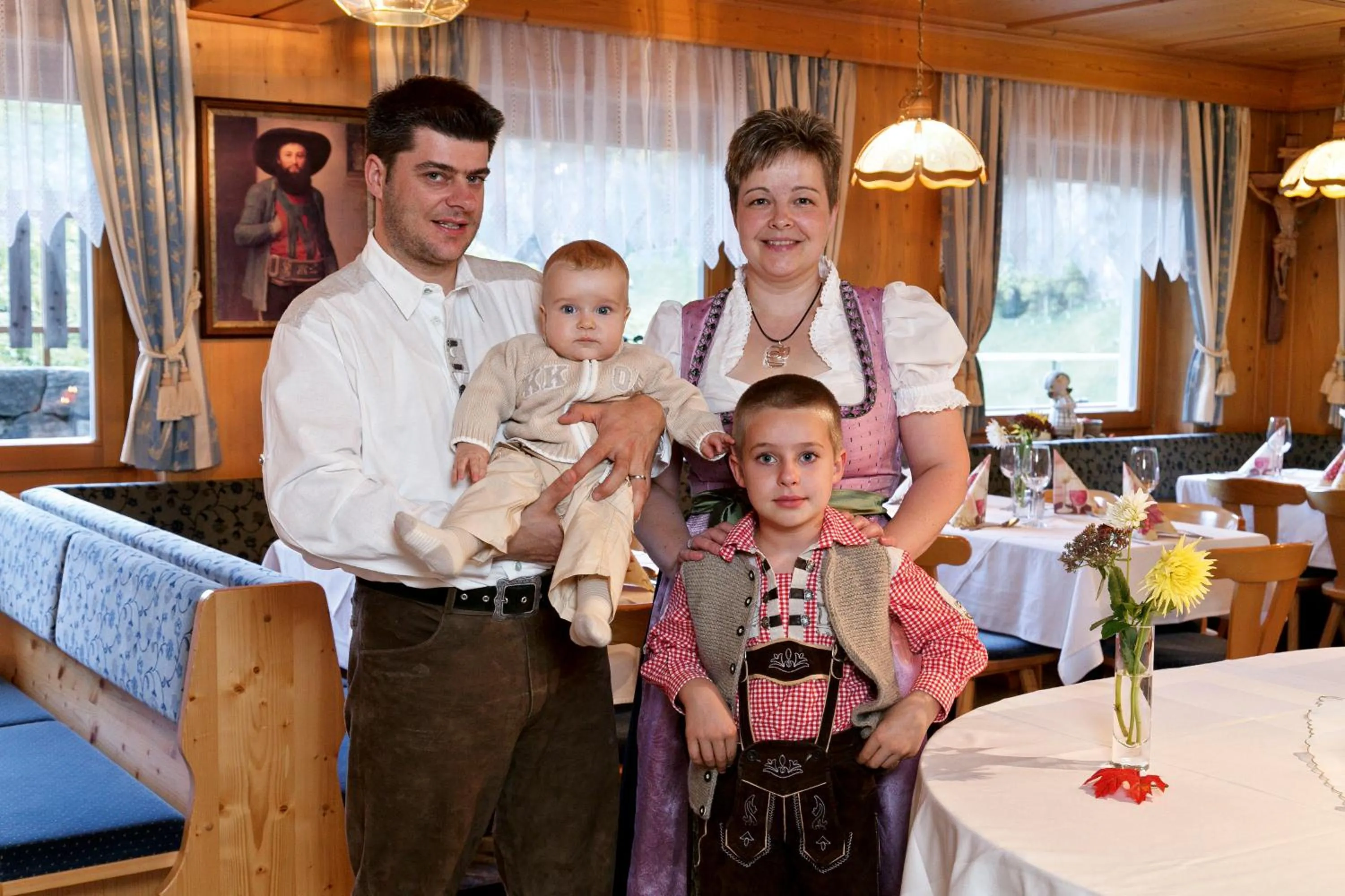 Family in Gasthof Trausberg