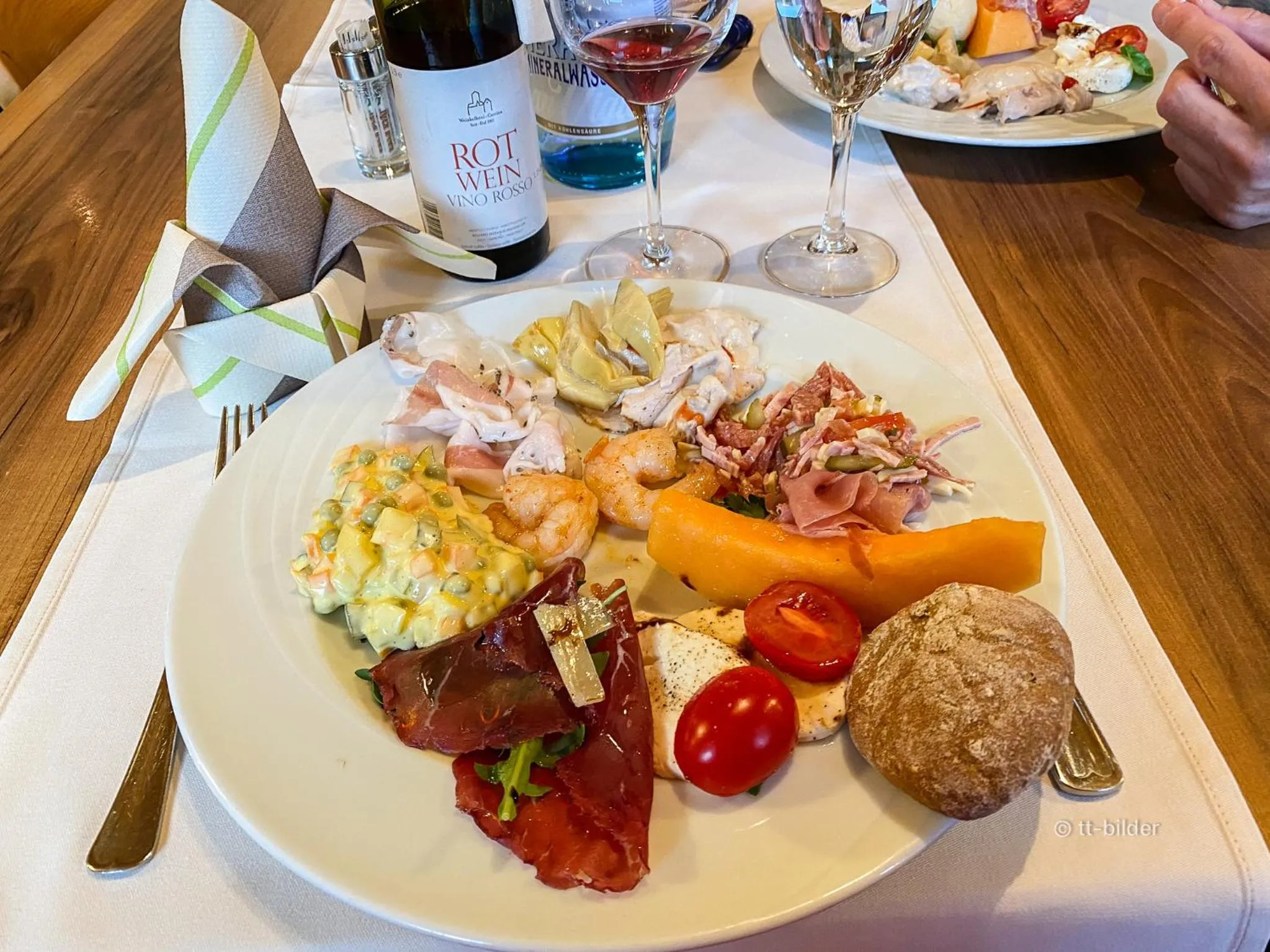 Dinner in Gasthof Trausberg