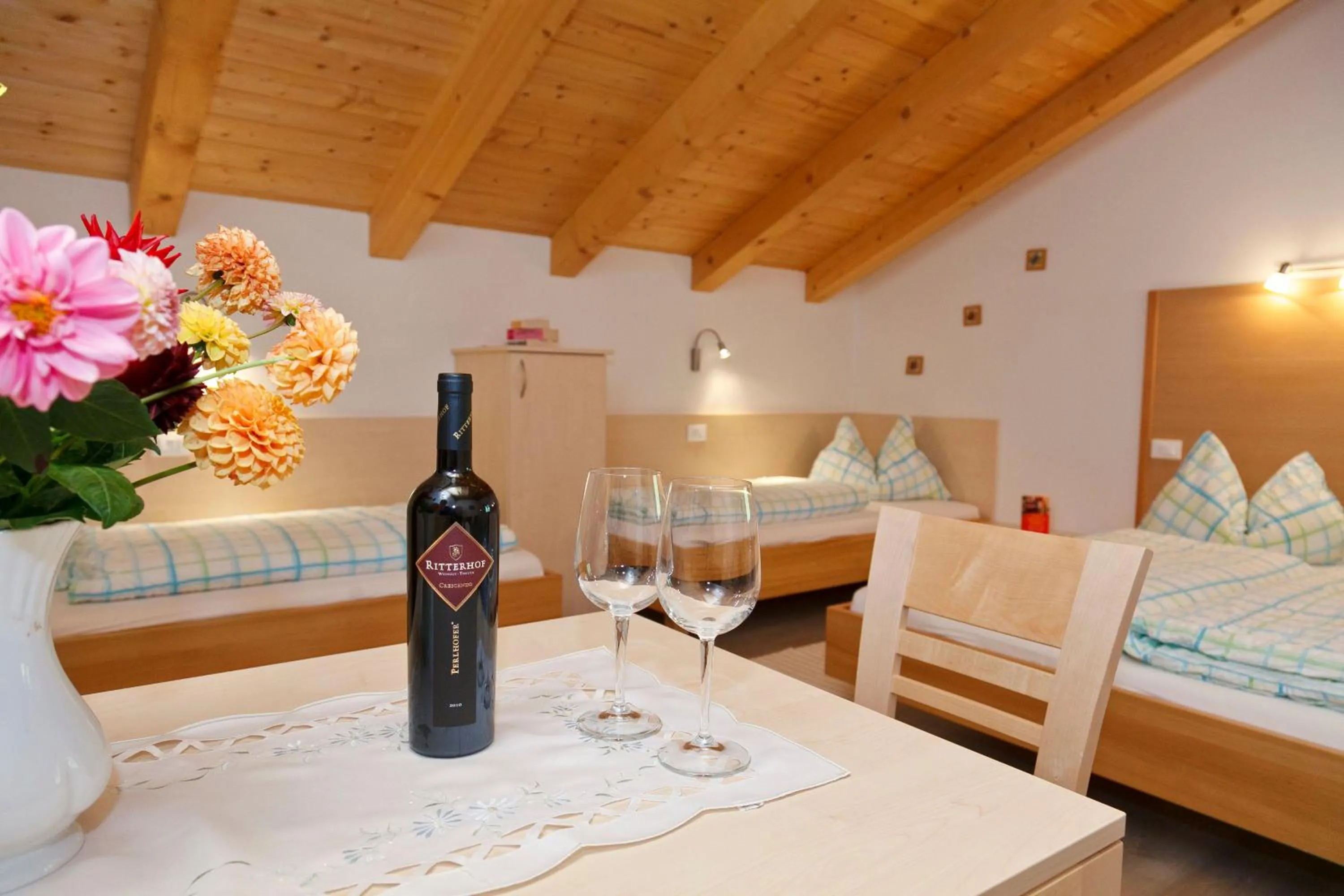 Bed in Gasthof Trausberg