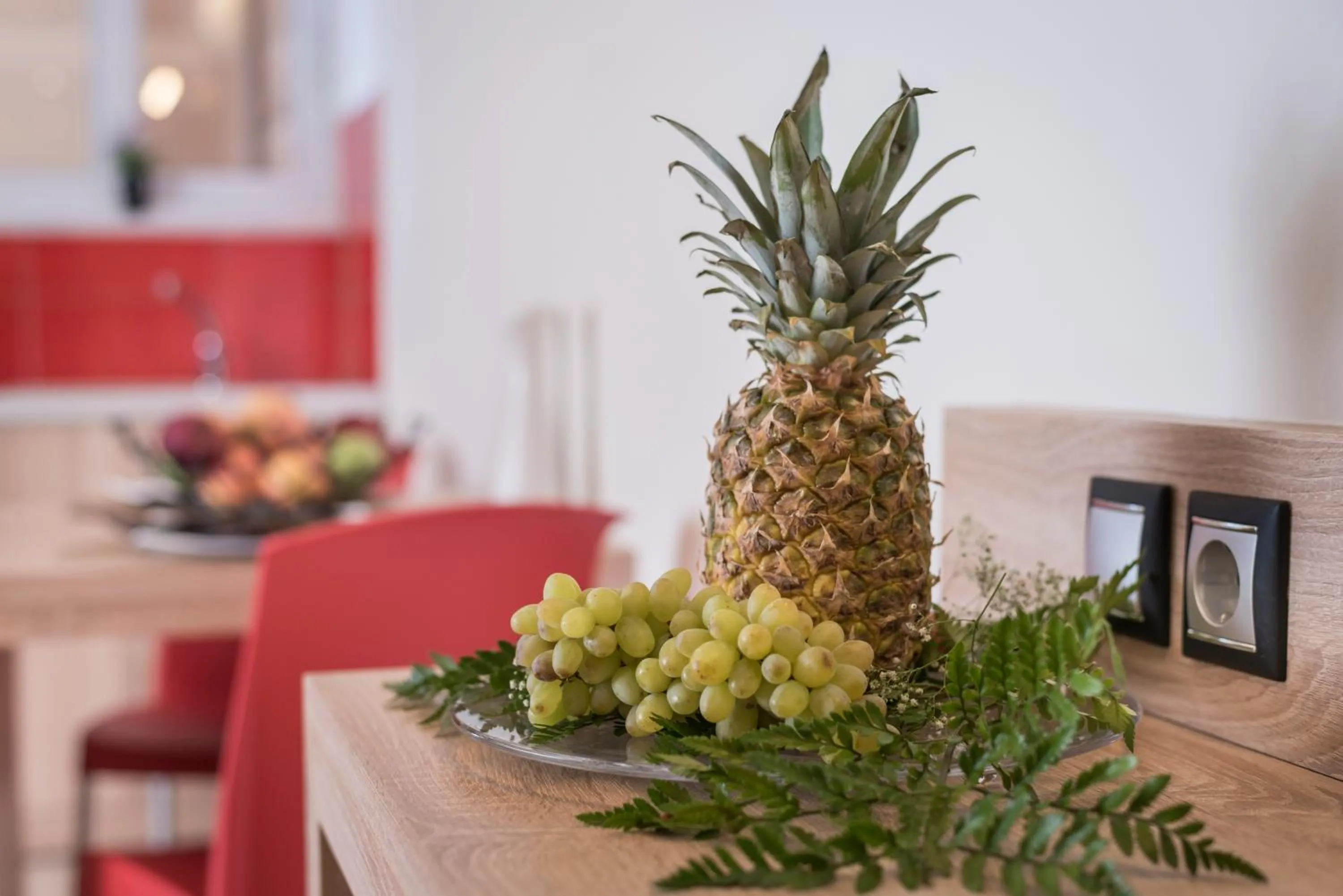 Decorative detail in Sea & City Apartments