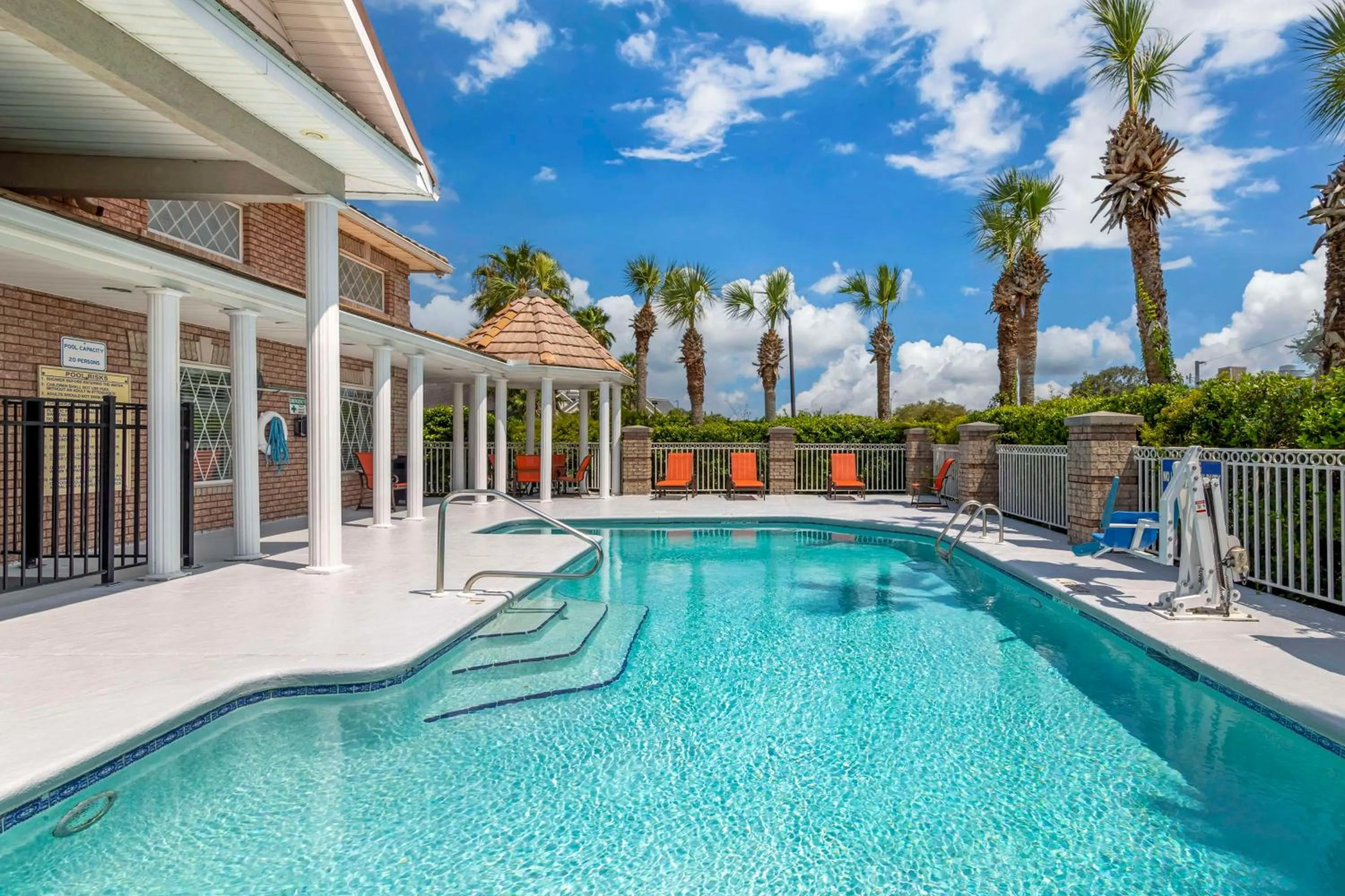 Pool view in Best Western Plus Kingsland