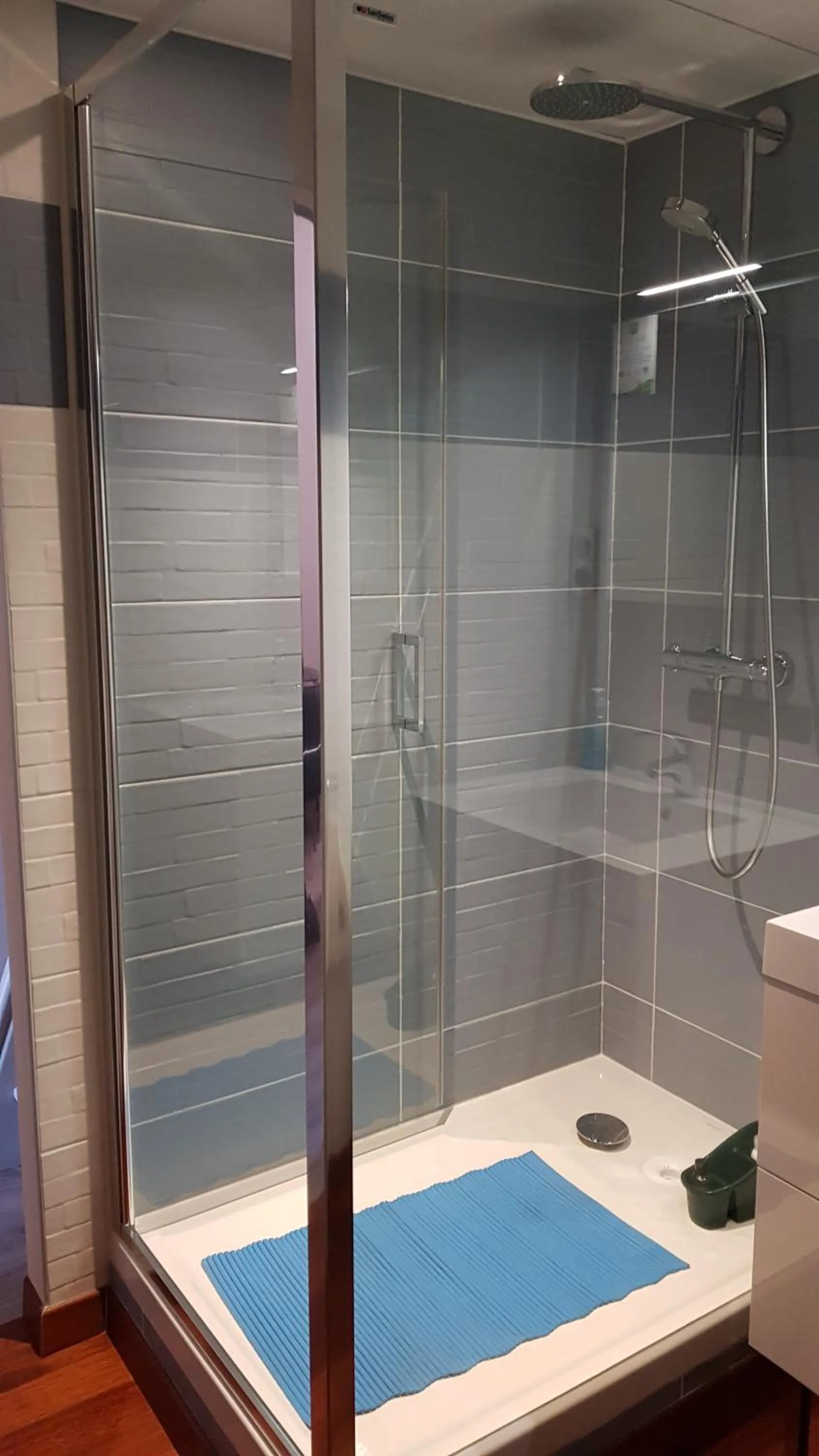 Shower in Au Coq Bleu