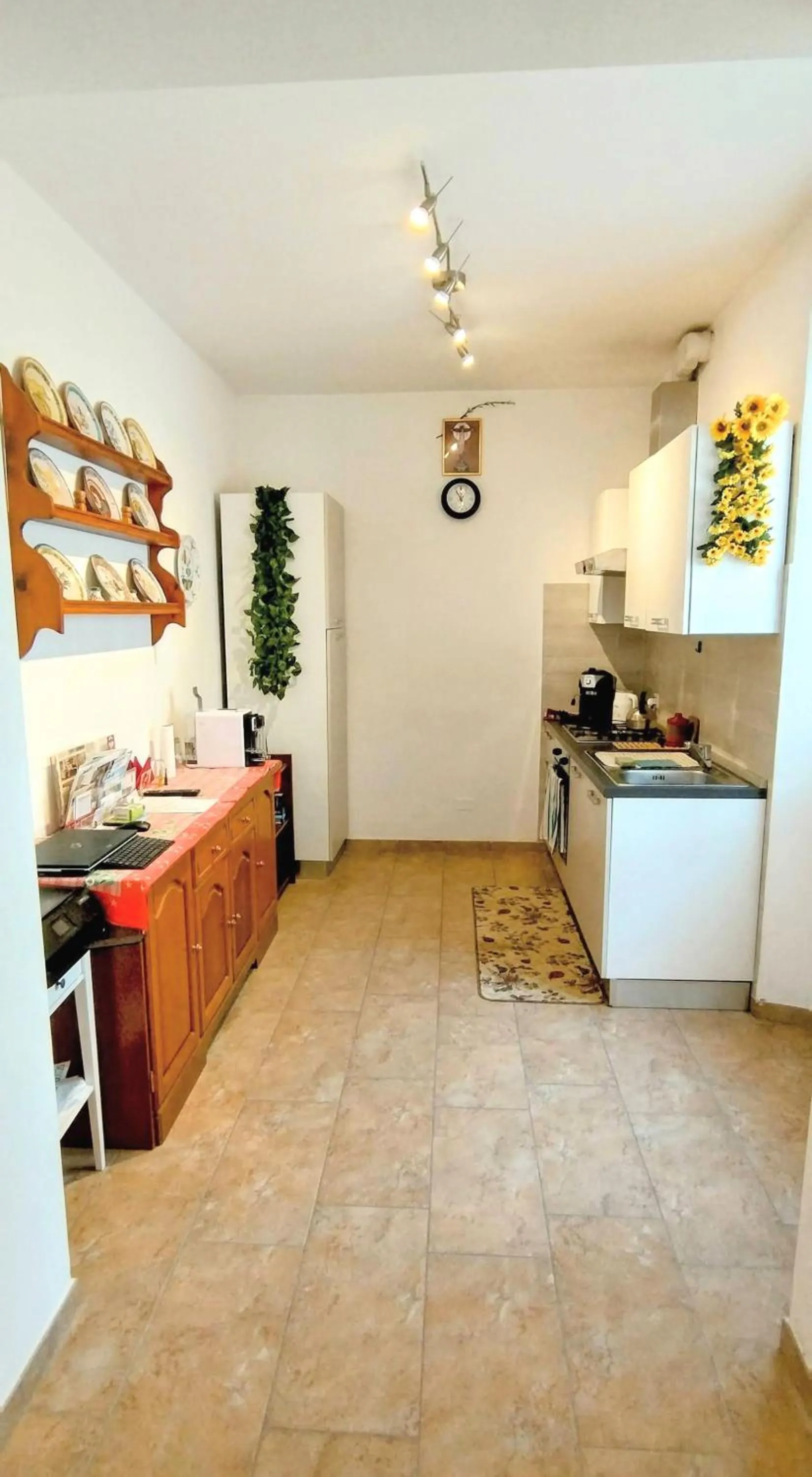 Kitchen or kitchenette in B&B Vetralla