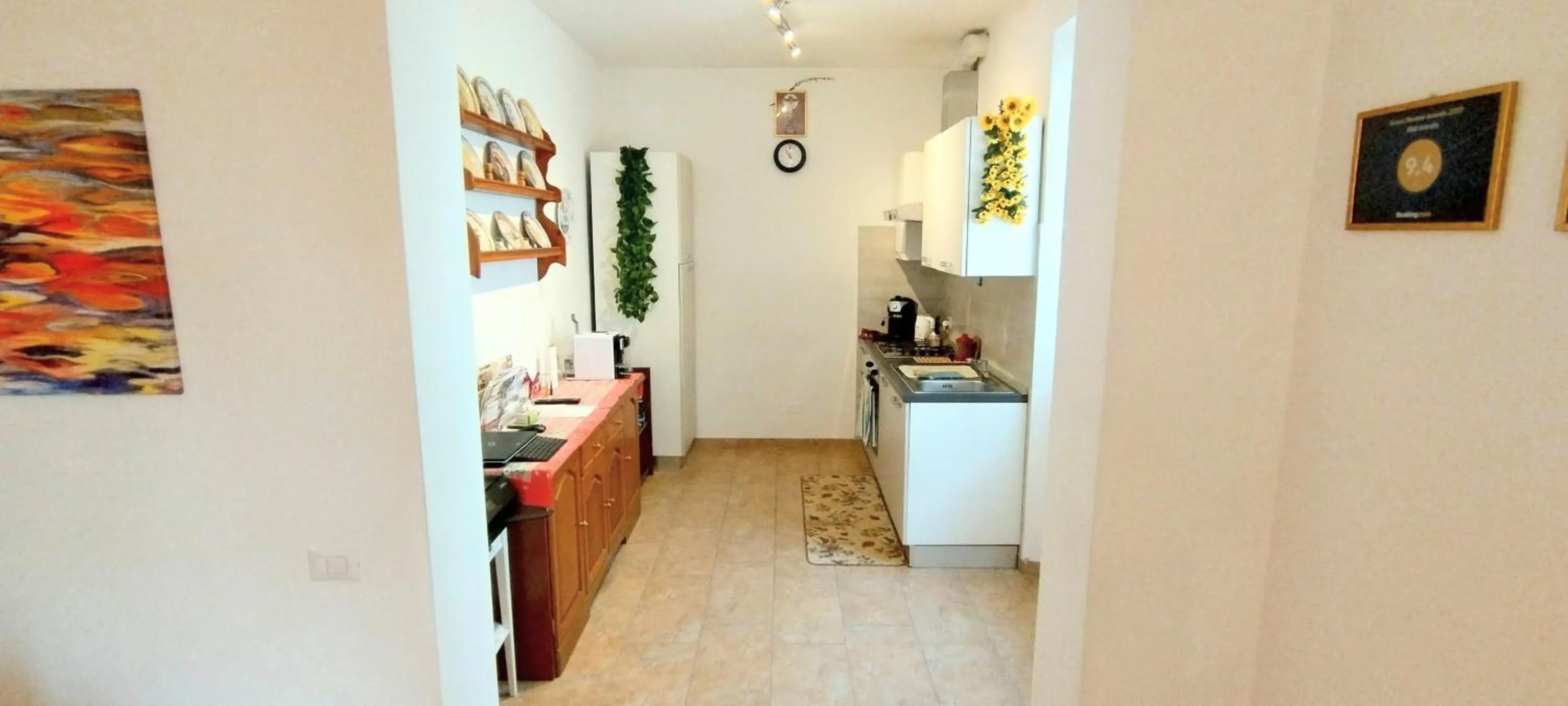 Kitchen or kitchenette in B&B Vetralla