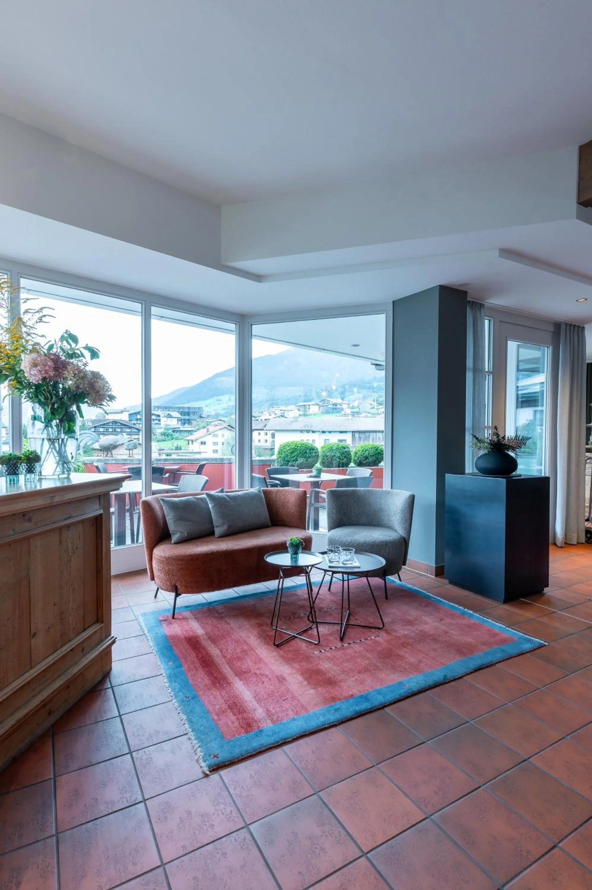 Lobby or reception in Hotel Bruno