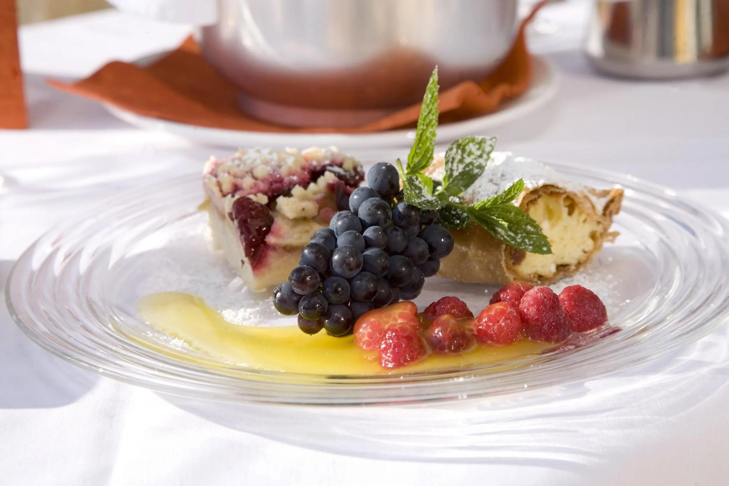 Food close-up in Hotel Bruno