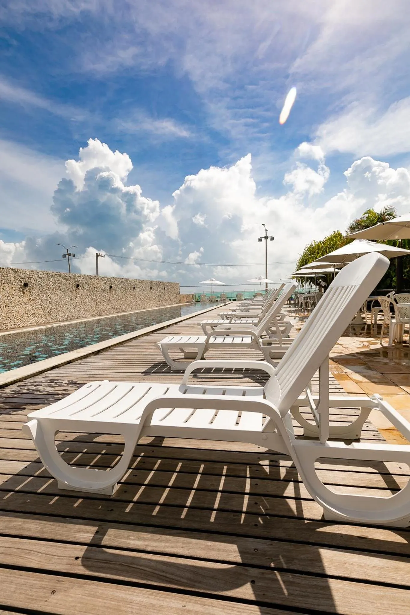 sunbed in Yak Beach Hotel Natal