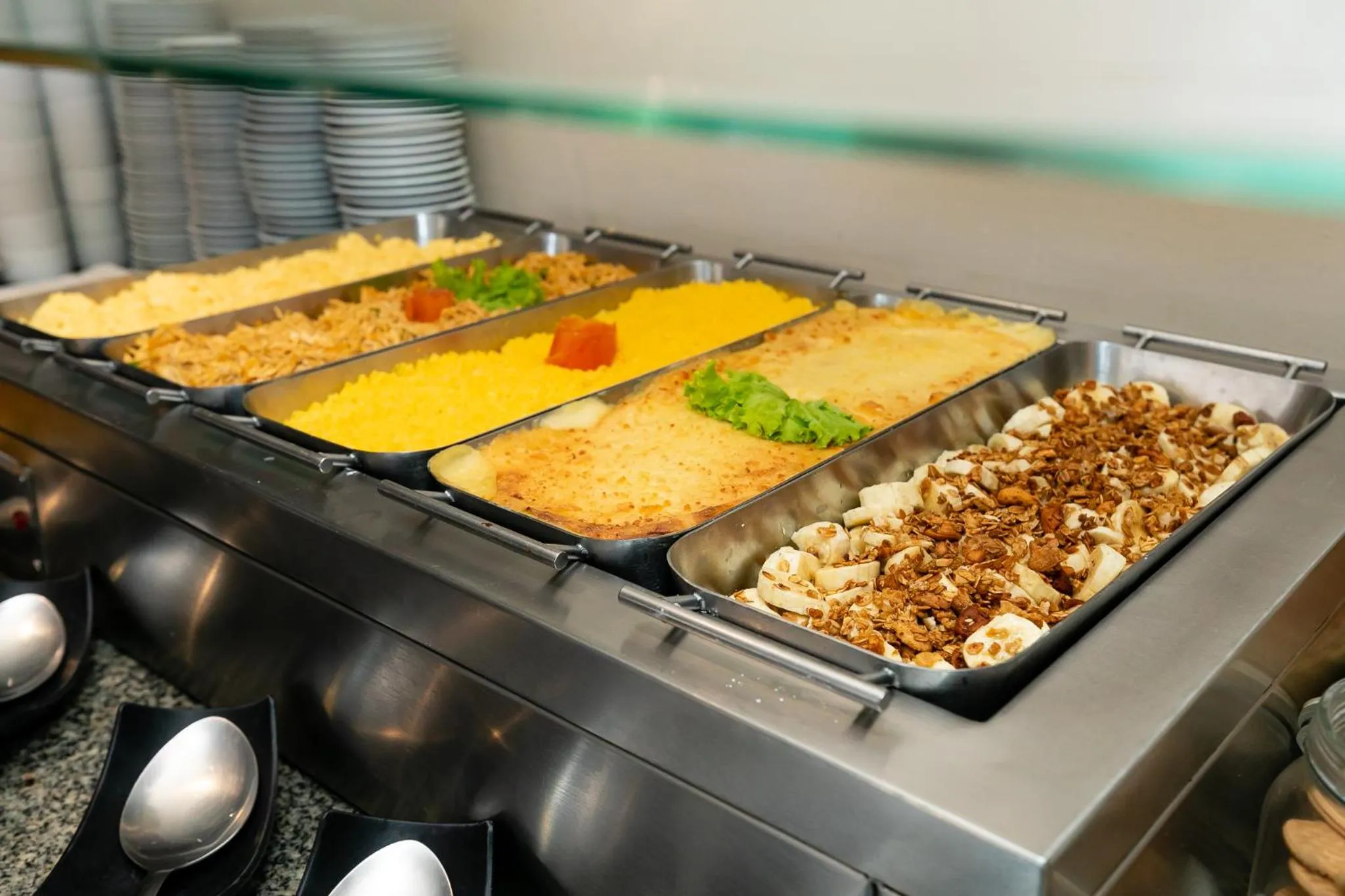 Buffet breakfast in Yak Beach Hotel Natal