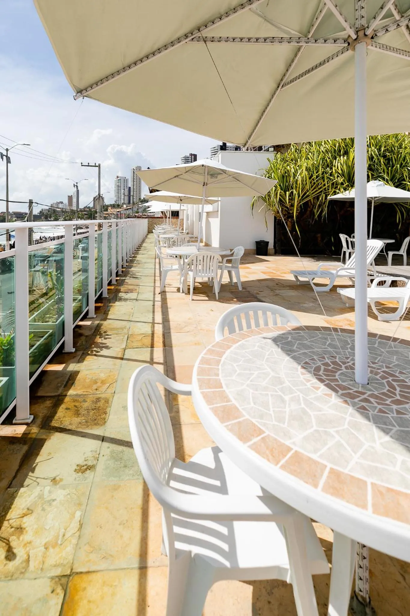 Pool view in Yak Beach Hotel Natal