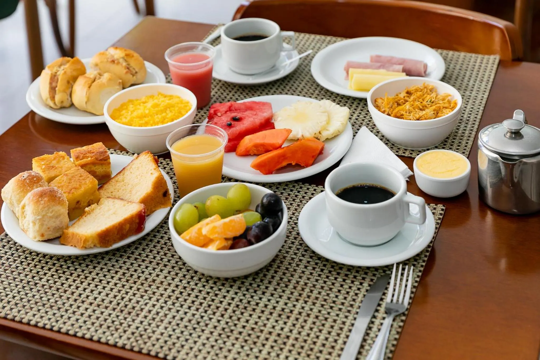 Buffet breakfast in Yak Beach Hotel Natal