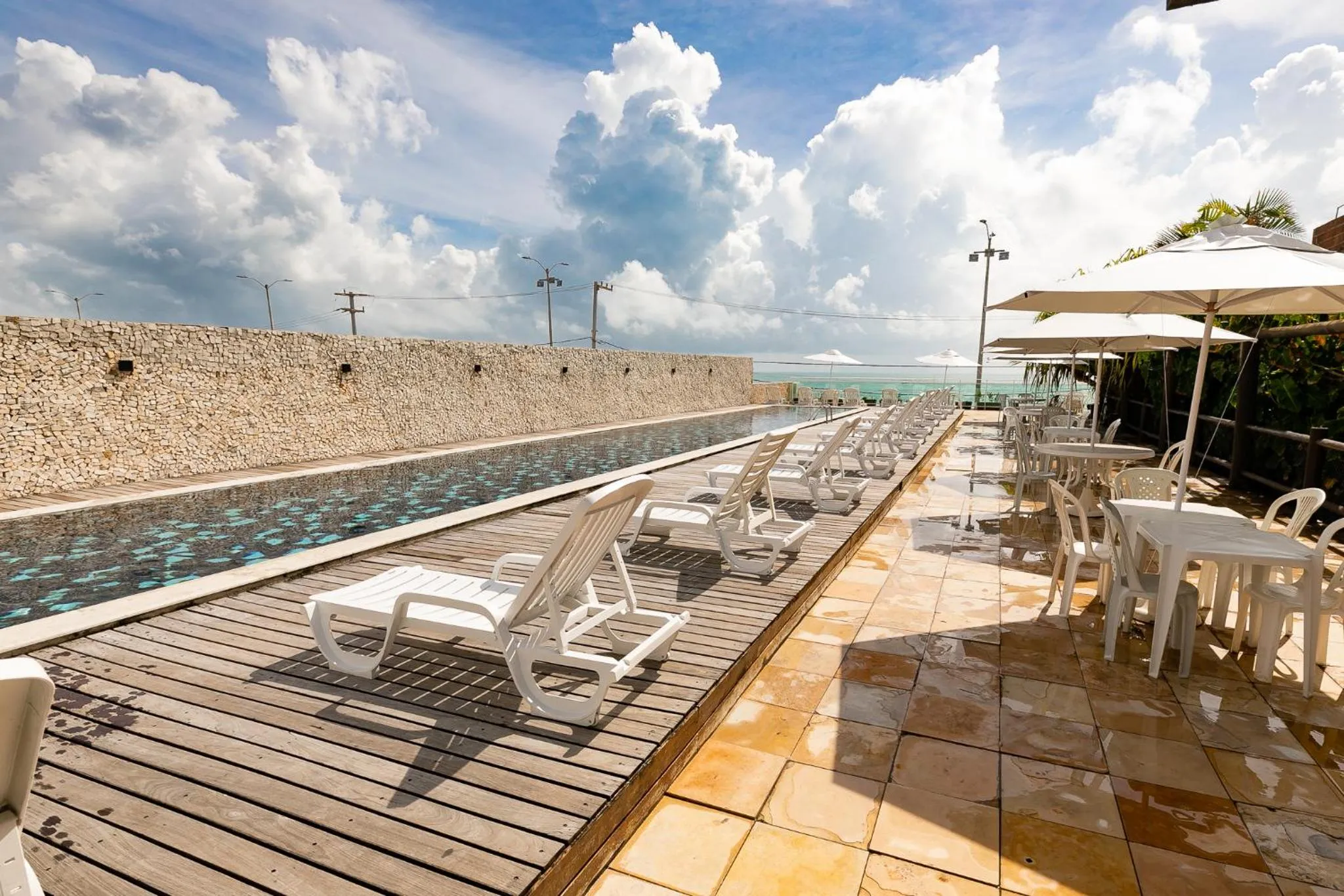 Swimming pool in Yak Beach Hotel Natal