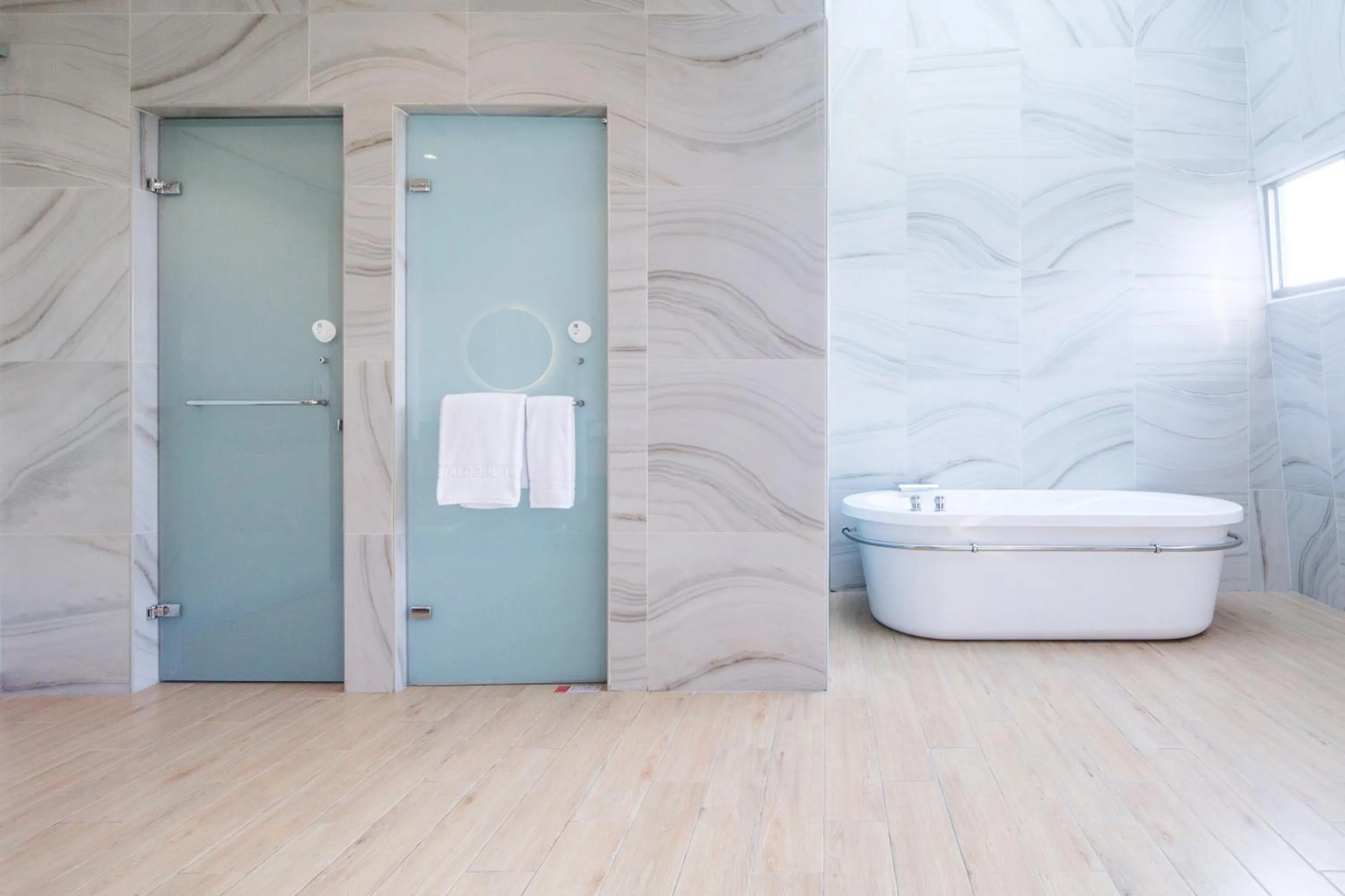 Bathroom in Sun Dialogue Hotel-By Cosmos Creation