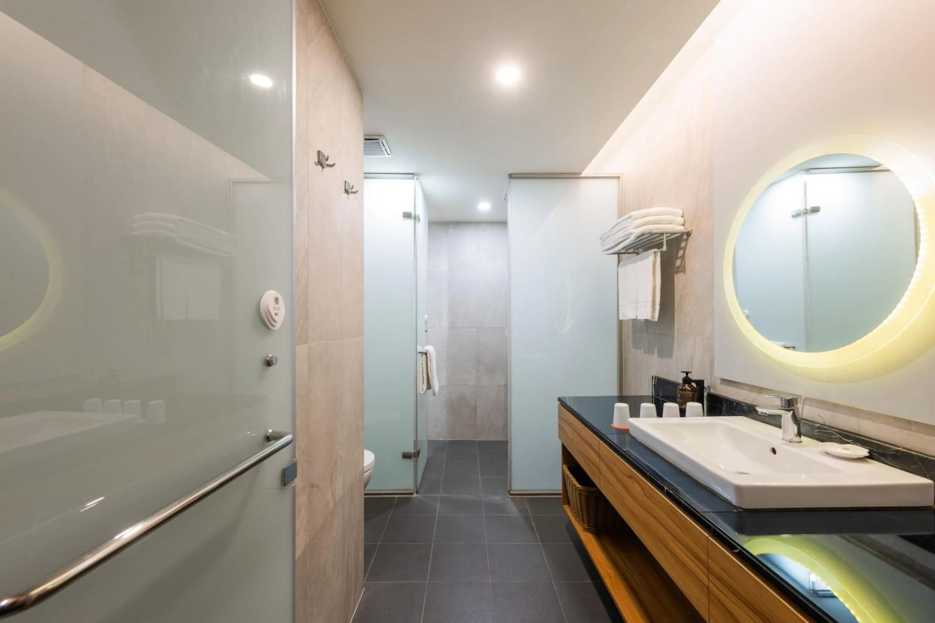 Bathroom in Sun Dialogue Hotel-By Cosmos Creation