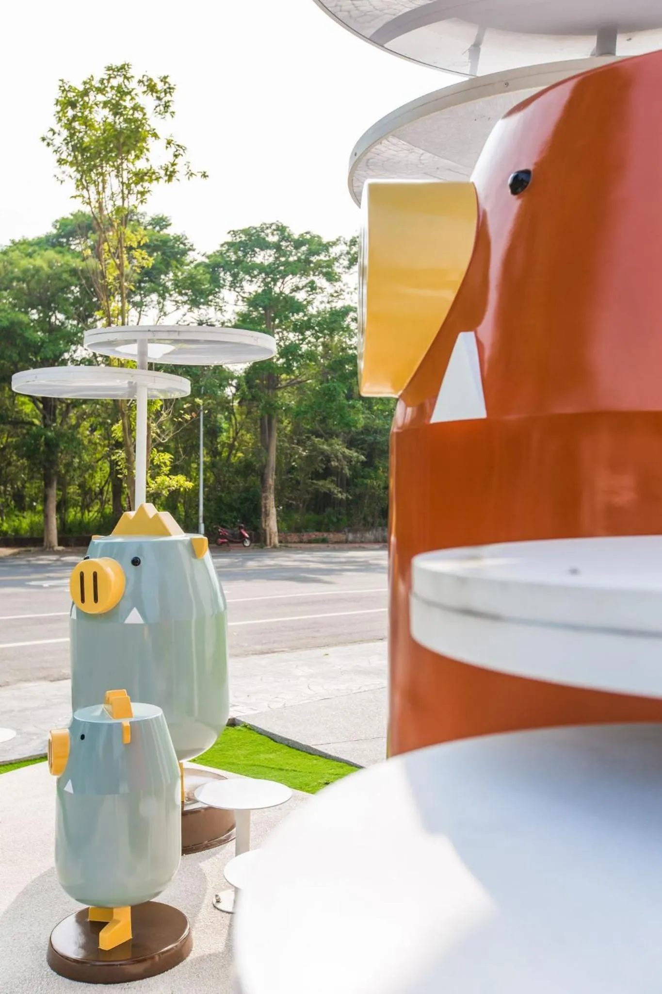 Facade/entrance in Sun Dialogue Hotel-By Cosmos Creation