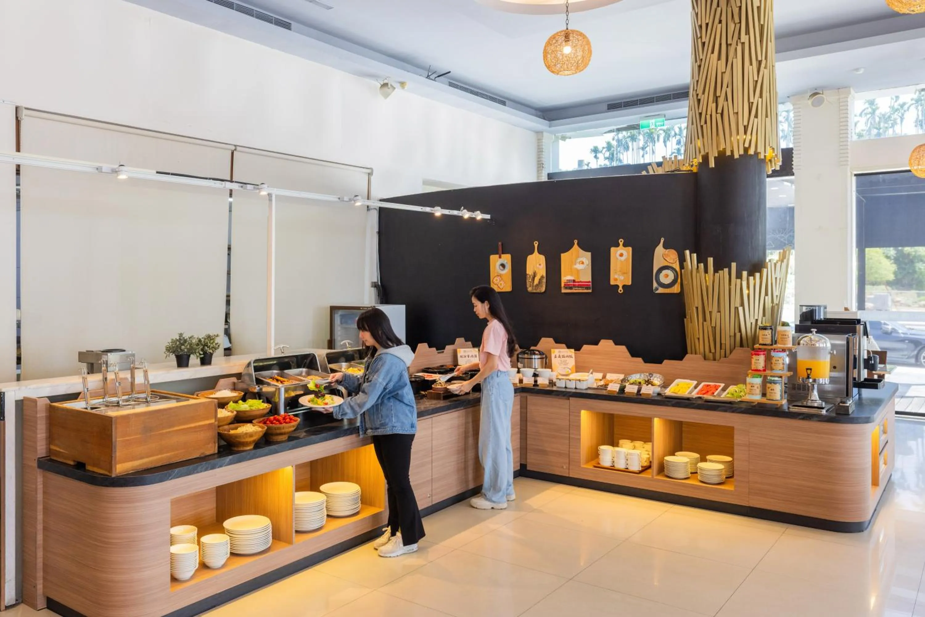 Buffet breakfast in Sun Dialogue Hotel-By Cosmos Creation