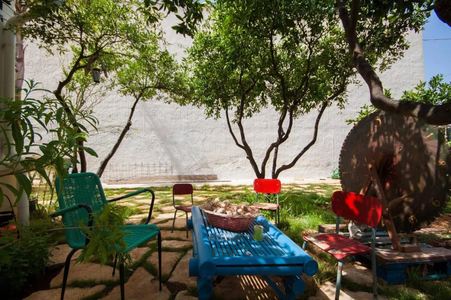 Garden in Timbuktu Hostel